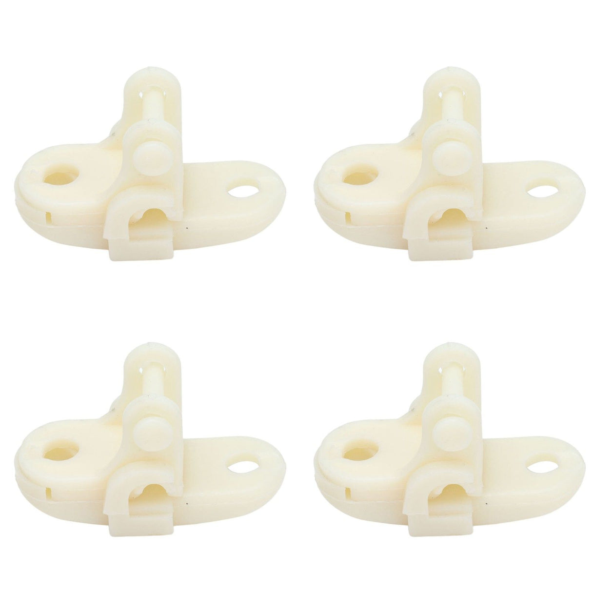 15pcs Greenhouses Pulley Plastic White Durable Ventilator Pulley Wheel for Agriculture Livestock Farms Greenhouses