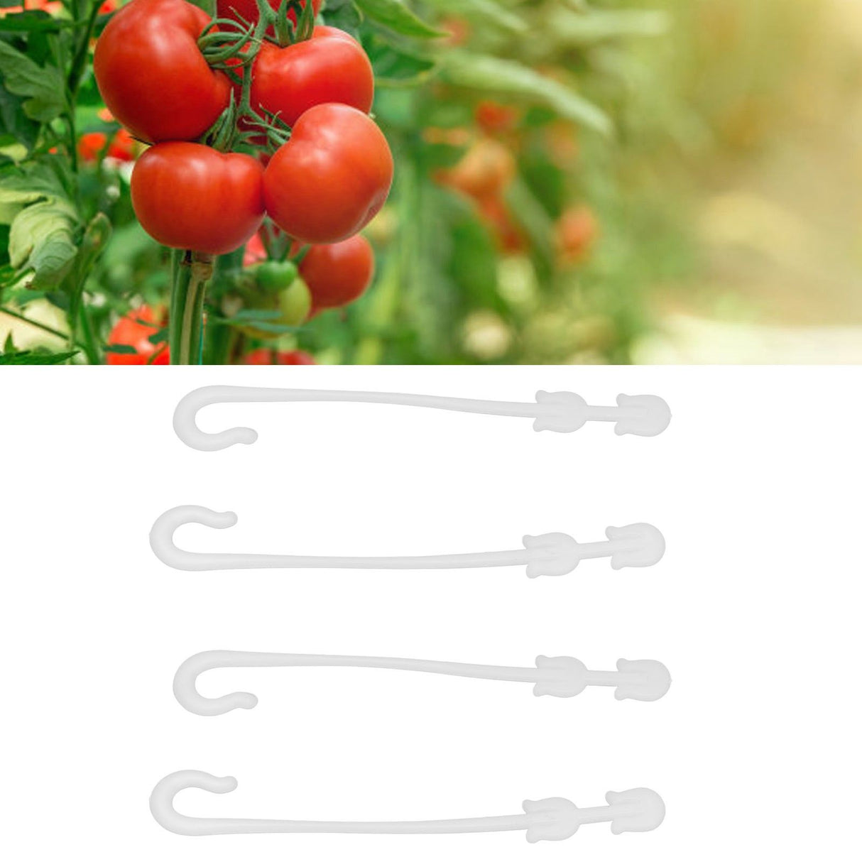 150Pcs Tomato Hooks High Toughness Durable Practical Easy to Use Vegetable Truss Hooks for Agriculture Greenhouse