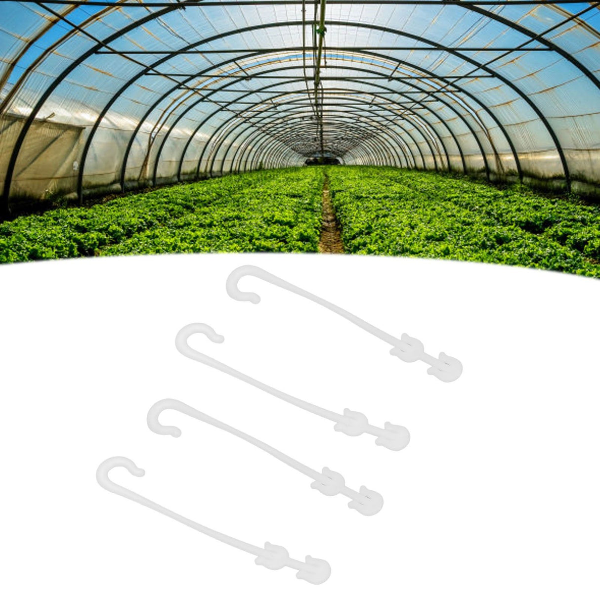 150Pcs Tomato Hooks High Toughness Durable Practical Easy to Use Vegetable Truss Hooks for Agriculture Greenhouse