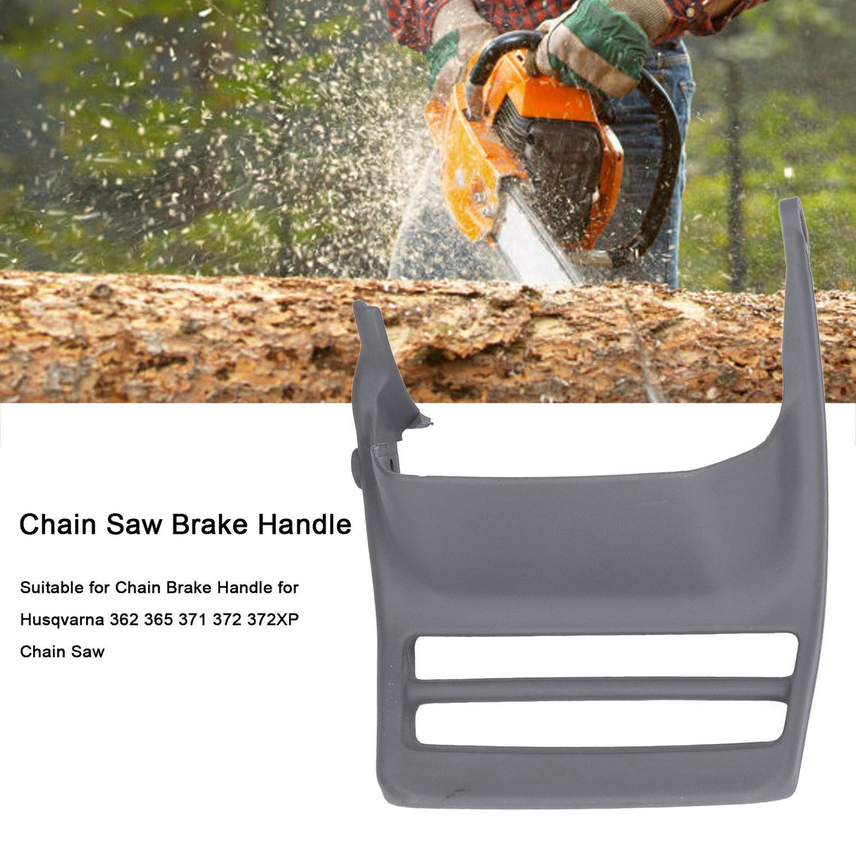 Chain Saw Brake Handle Superb Crafts High Accuracy Fine Workmanship Lightweight Portable Chain Saw Parts