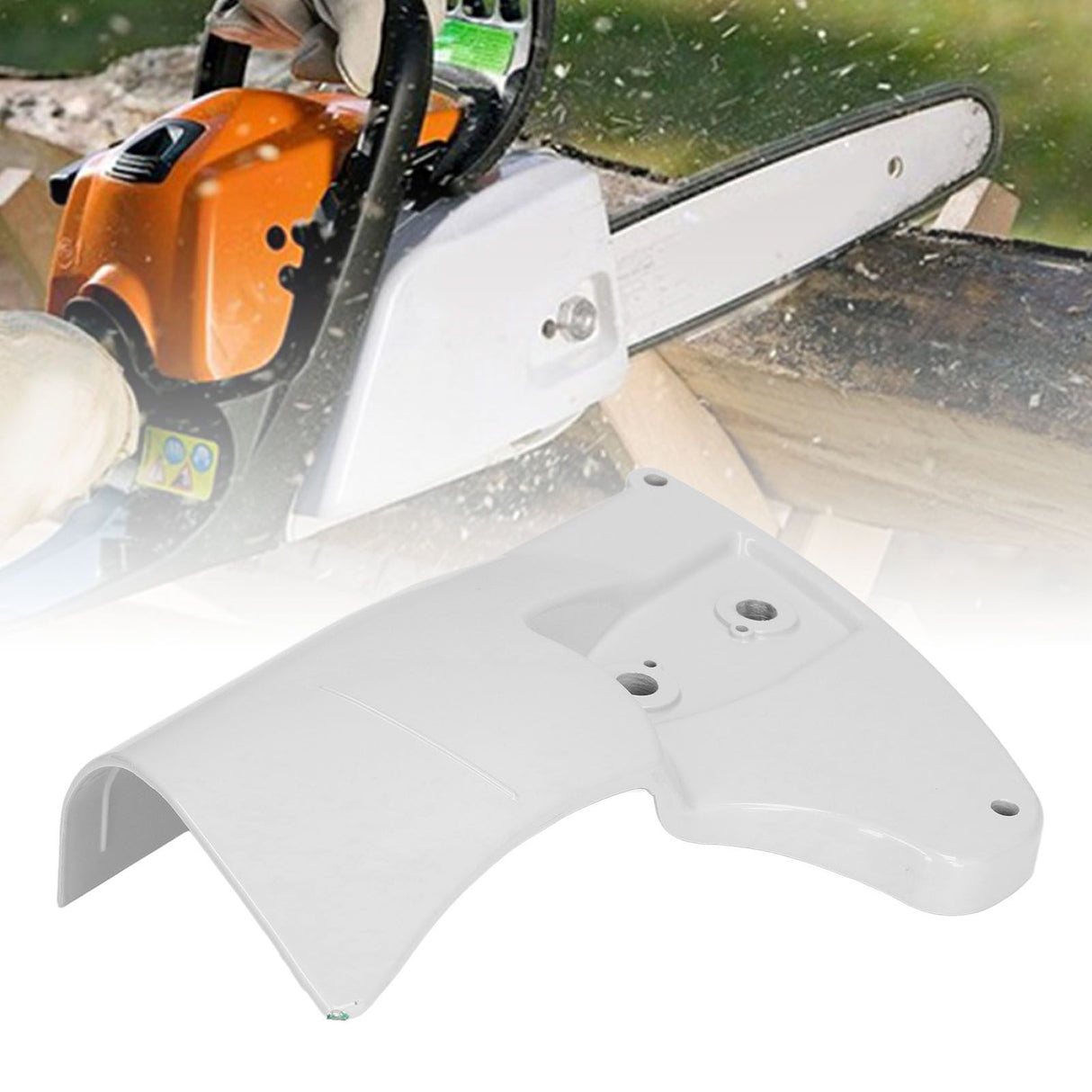 Chainsaw Cover Exquisite Craft High Accuracy High Hardness Fine Workmanship Chainsaw Parts