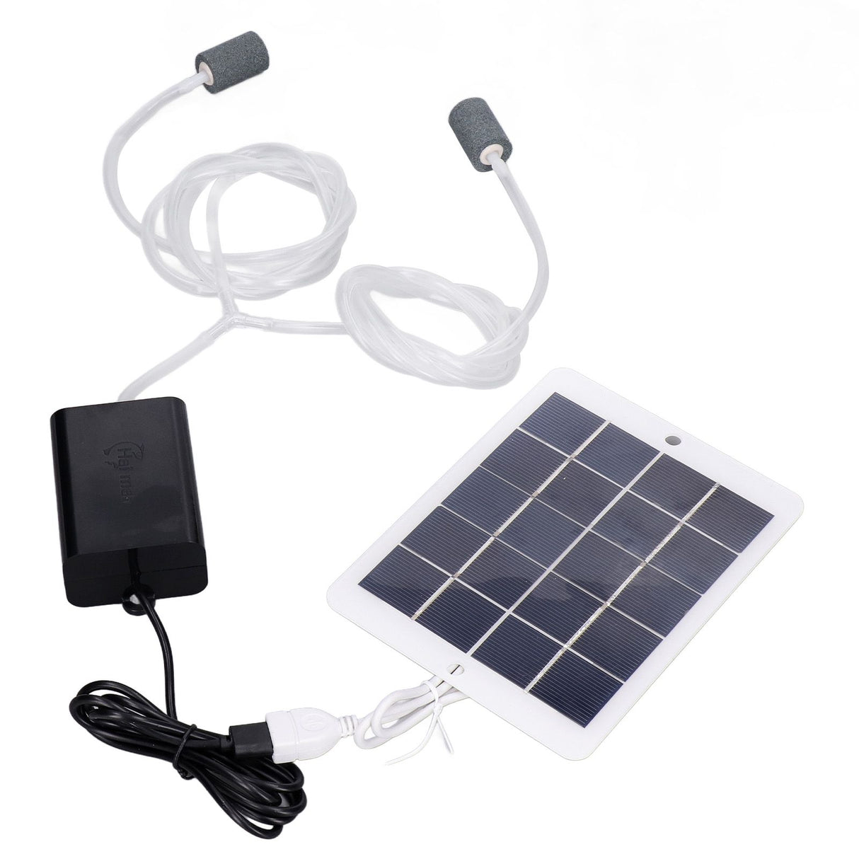 Solar Oxygen Pump Multi Purpose Convenient Installation Easy to Carry Portable Fishing Aerator Pump for Aquariums