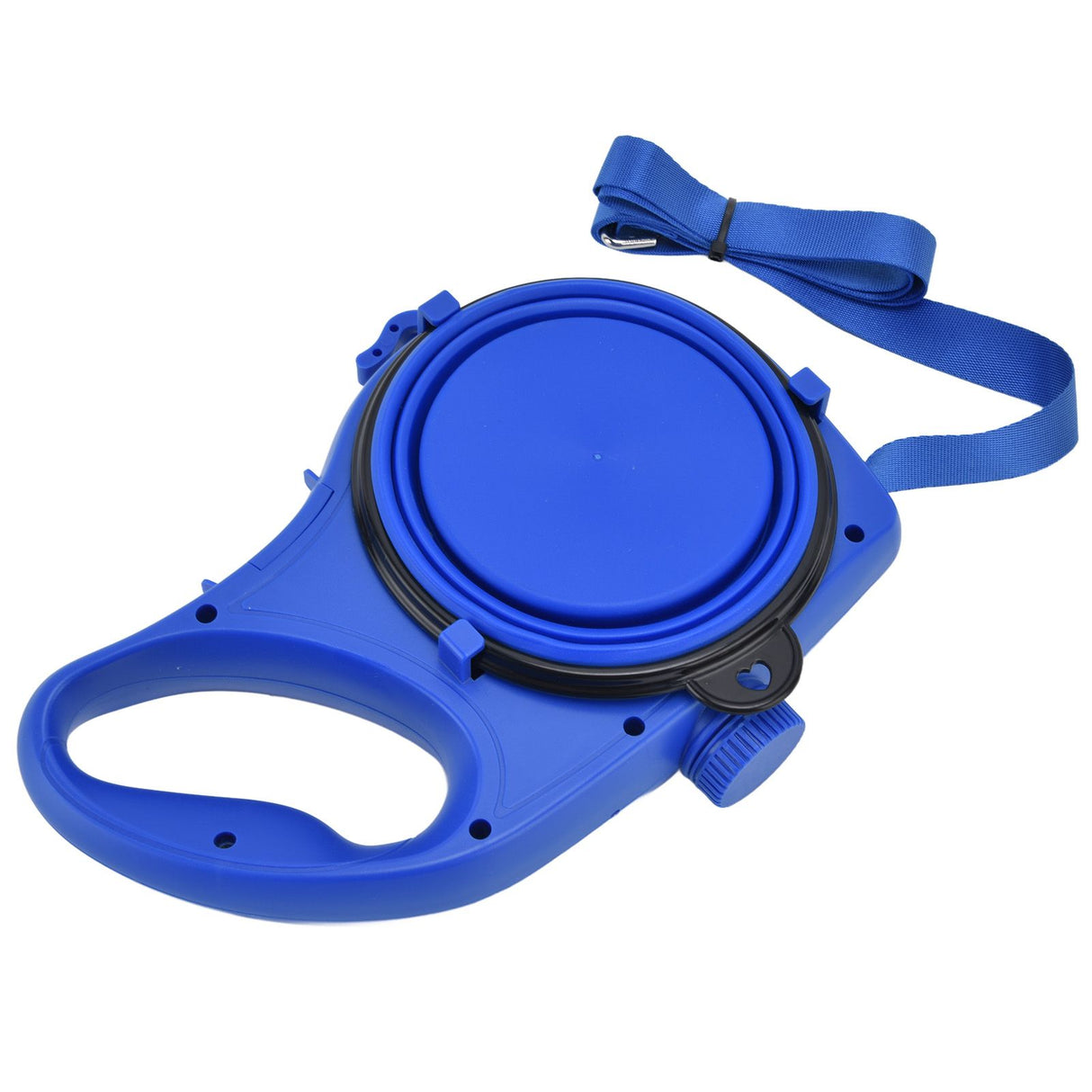 Pet Leash Multifunction Hollow Inside Multicolor Optional Lightweight Portable Small Dog LeashBlue