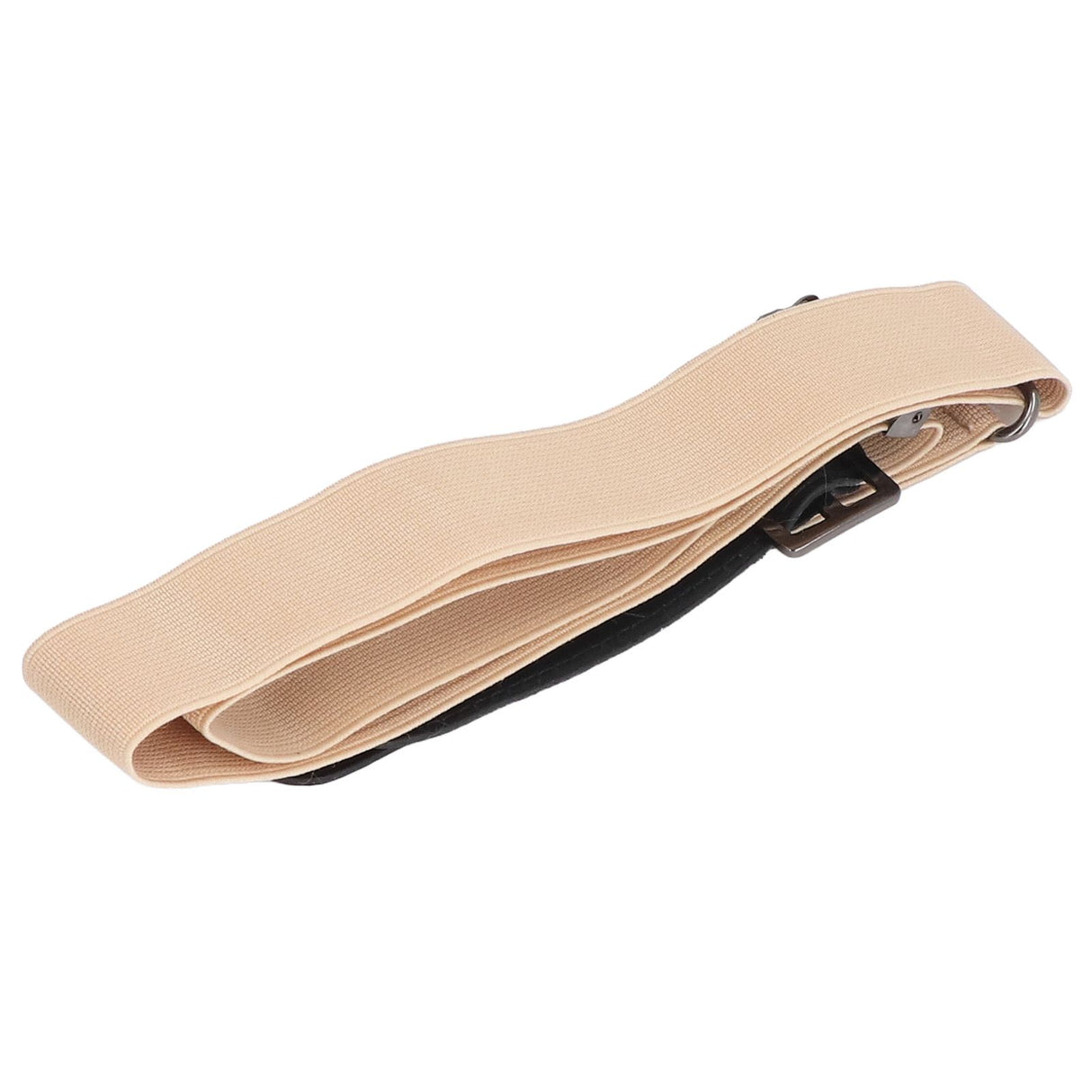 Buckle Free Stretch Belt Adjustable Japanese Lazy Invisible Traceless Belts for WomenKhaki
