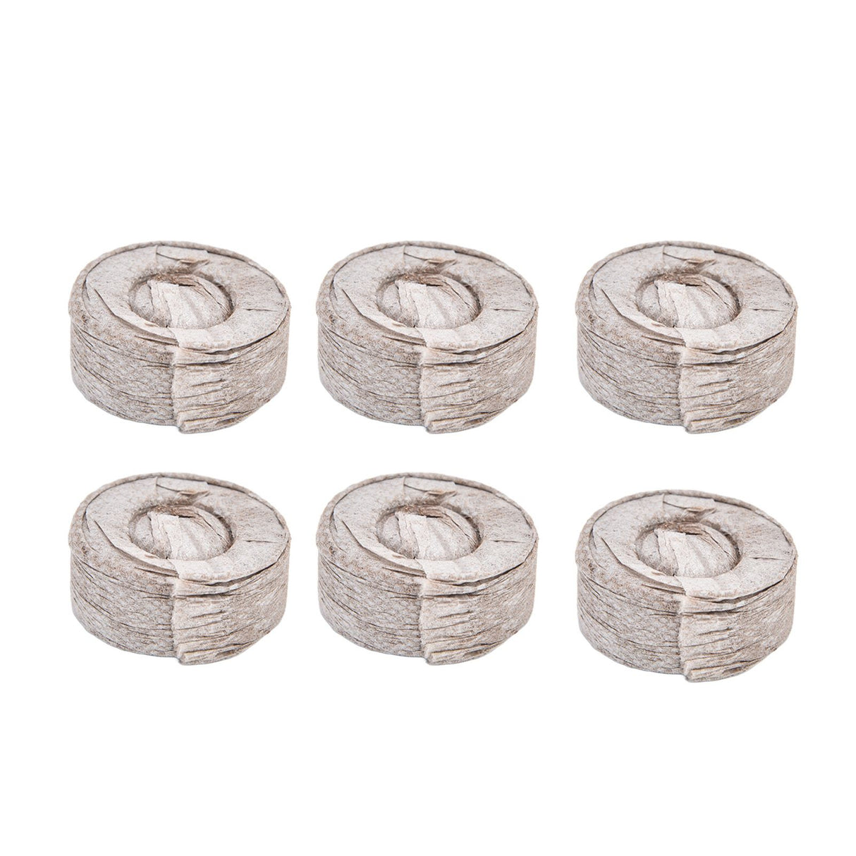 50Pcs Compressed Peat Block Cultivation and Nursery Nutrient Block Soil for Plant Flower VegetablesΦ40 X 10 mm