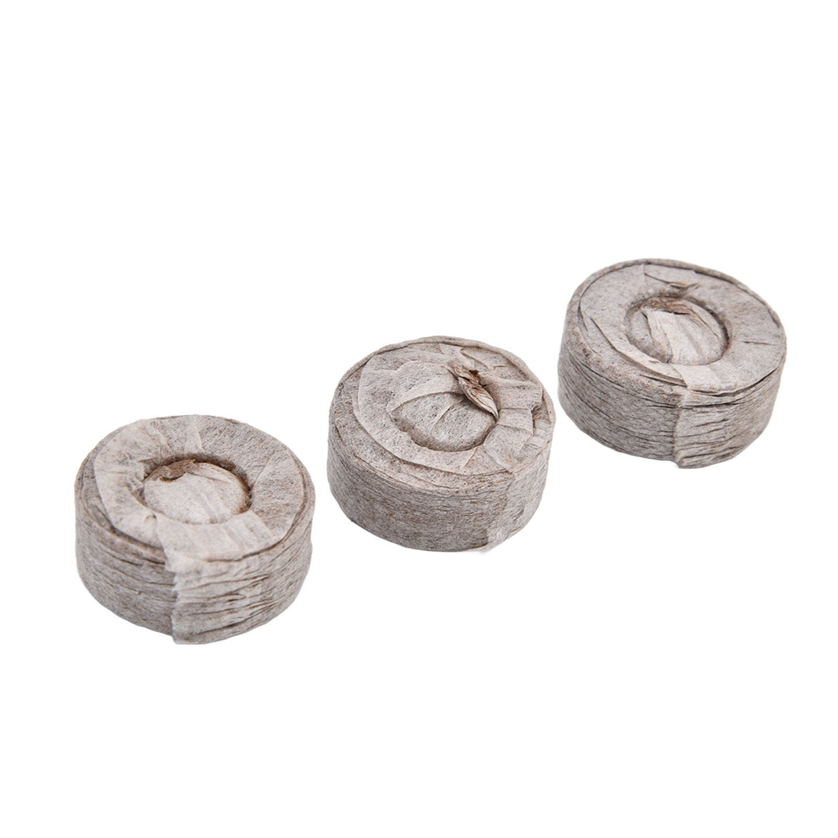 50Pcs Compressed Peat Block Cultivation and Nursery Nutrient Block Soil for Plant Flower VegetablesΦ40 X 10 mm