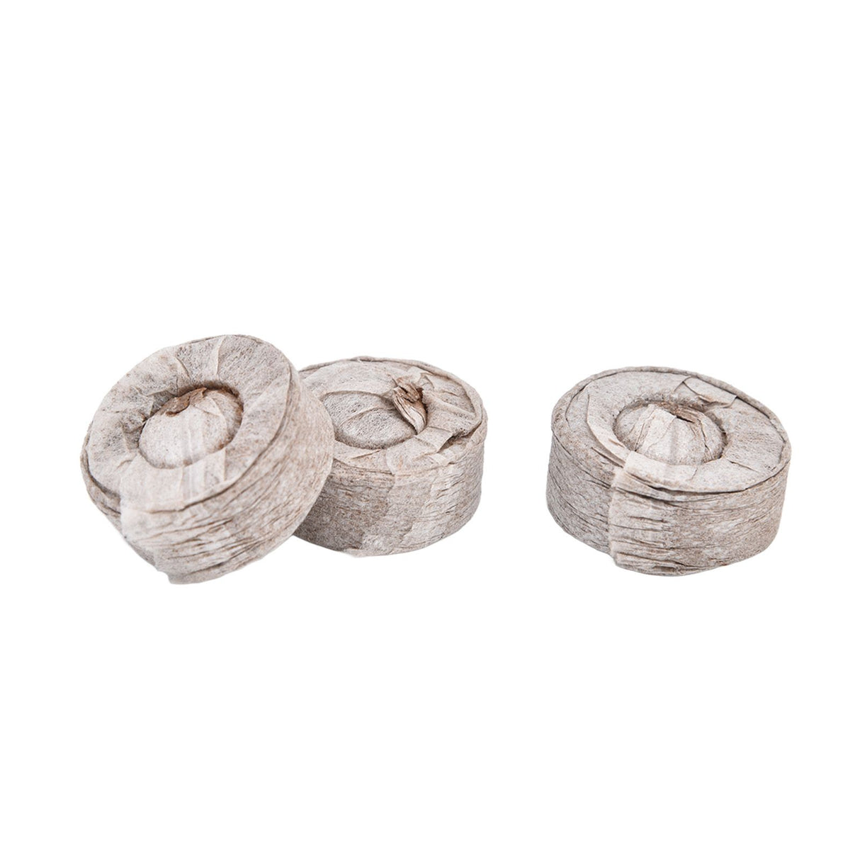 50Pcs Compressed Peat Block Cultivation and Nursery Nutrient Block Soil for Plant Flower VegetablesΦ40 X 10 mm