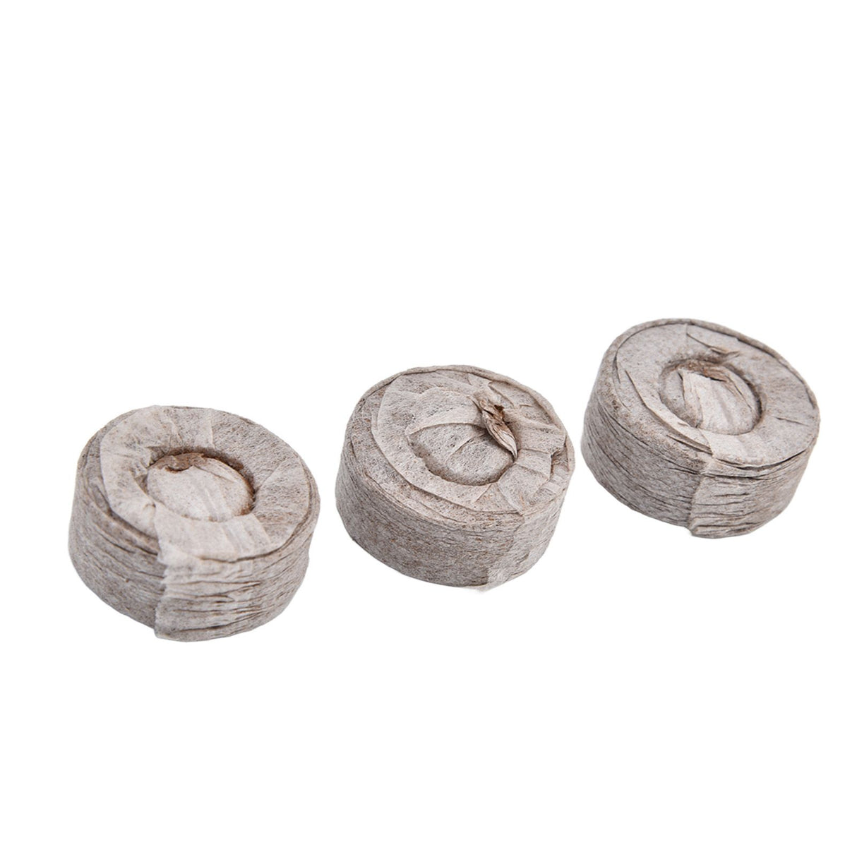 50Pcs Compressed Peat Block Cultivation and Nursery Nutrient Block Soil for Plant Flower VegetablesΦ40 X 10 mm
