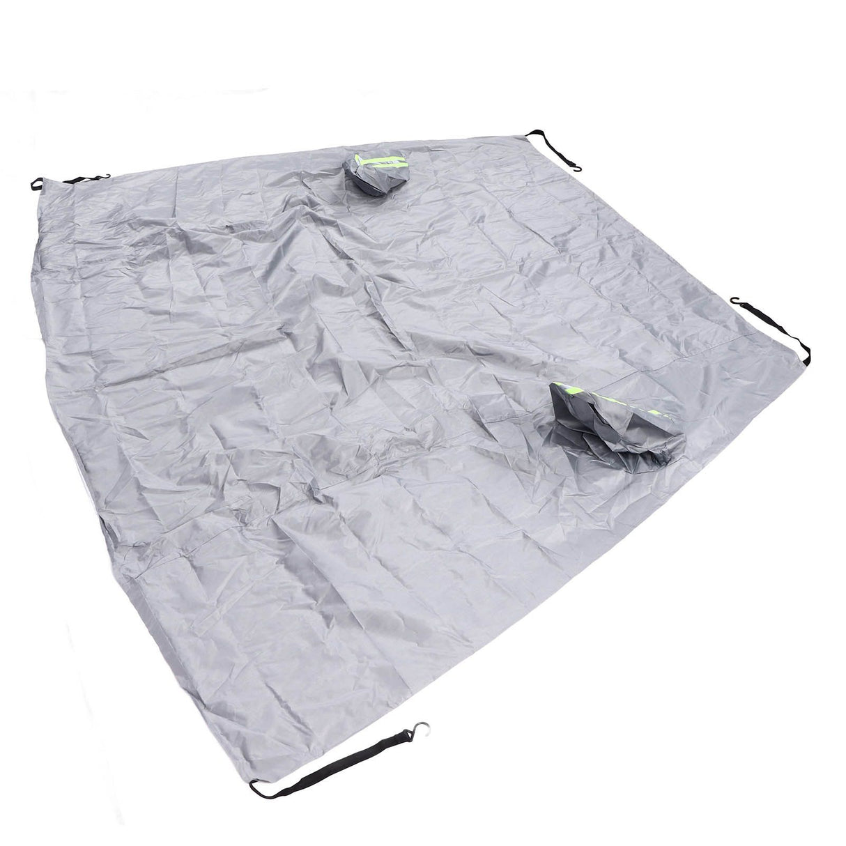Windshield Cover Waterproof Snowproof Large Coverage Area Universal Windshield Protector with Reflective StripsGrey