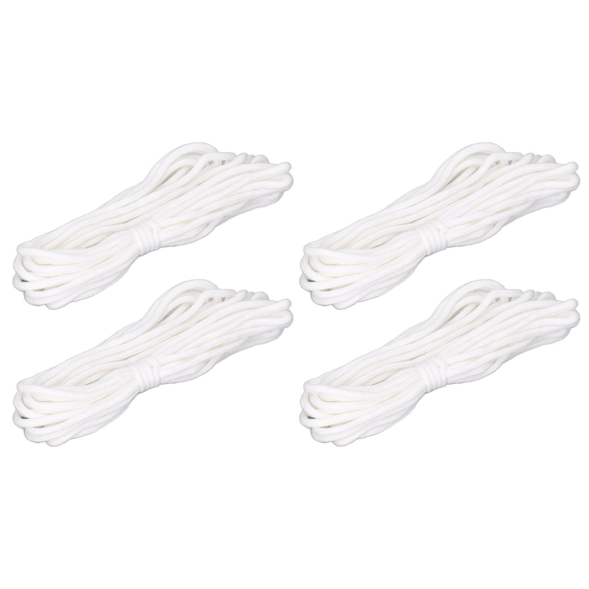 4Pcs Self Watering Cotton Rope Wick Cord Hydroponic Wicking Cord for Indoor Outdoor Potted Plant