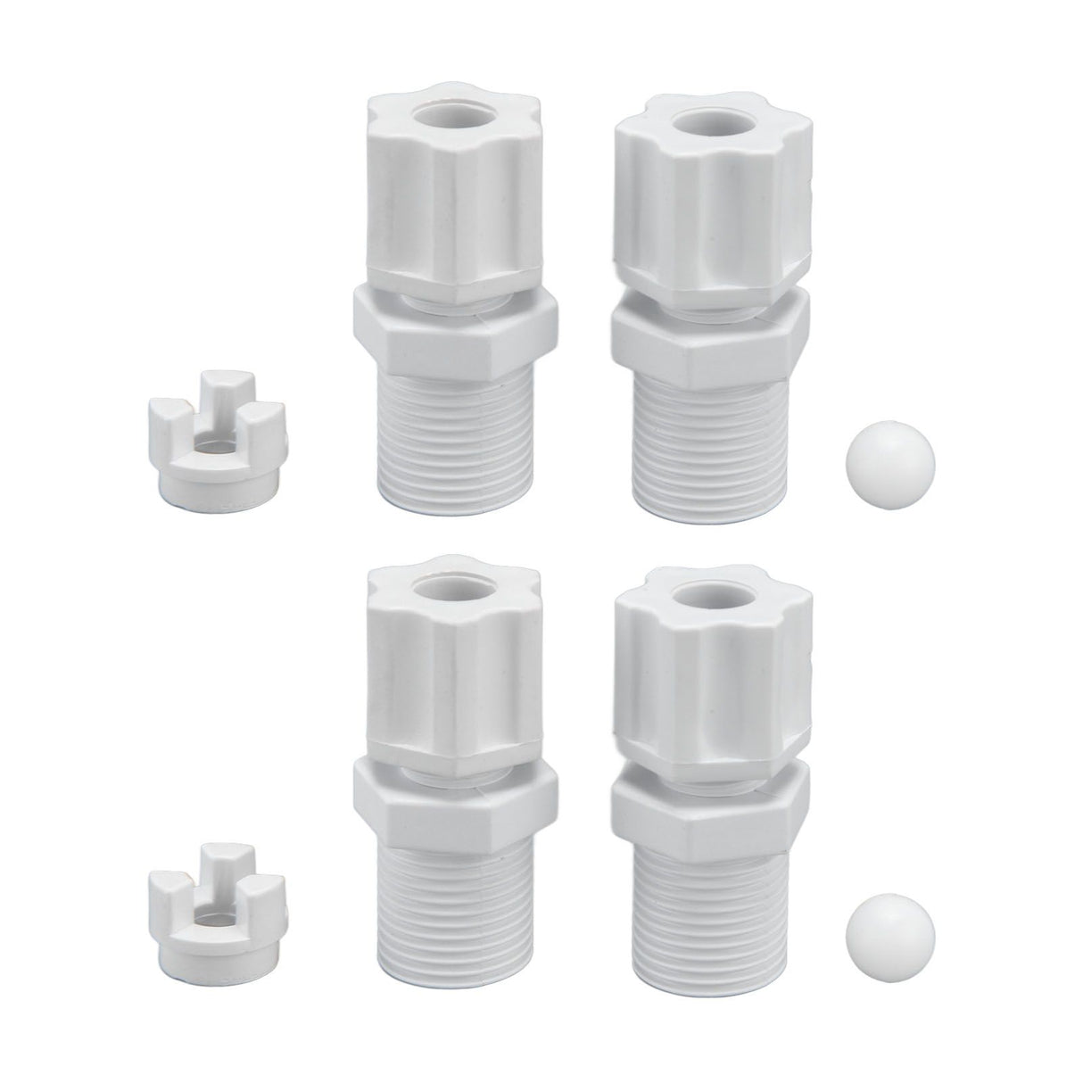 2Set Check Valve Inlet Fitting Adapter Assembly Swimming Pool Cleaning Accessories for HAYWARD CL200 CL220