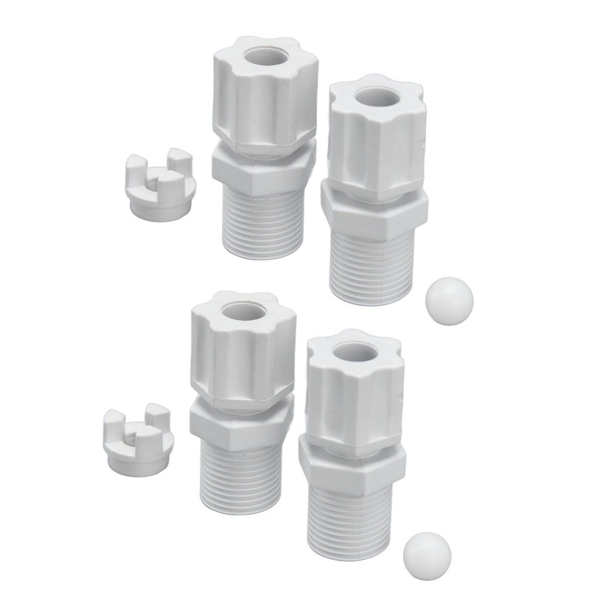 2Set Check Valve Inlet Fitting Adapter Assembly Swimming Pool Cleaning Accessories for HAYWARD CL200 CL220