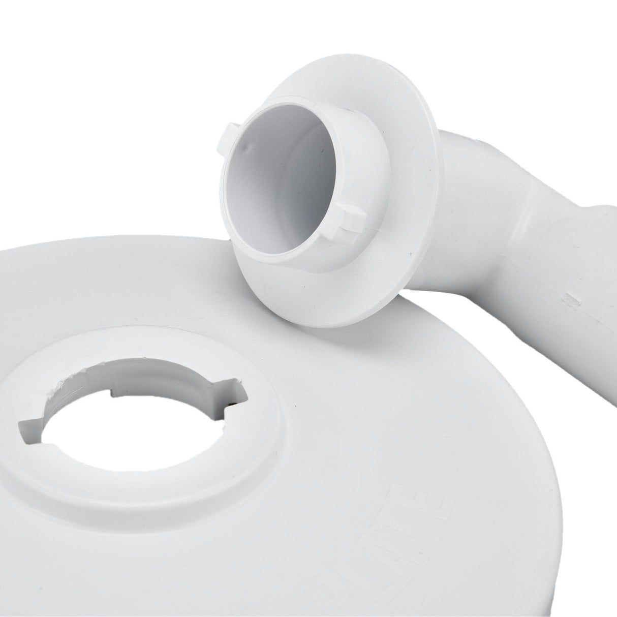 Skimmer Vacuum Plate with 90 ° Elbow Plastic Pool Vacuum Plate Replacement for Hayward