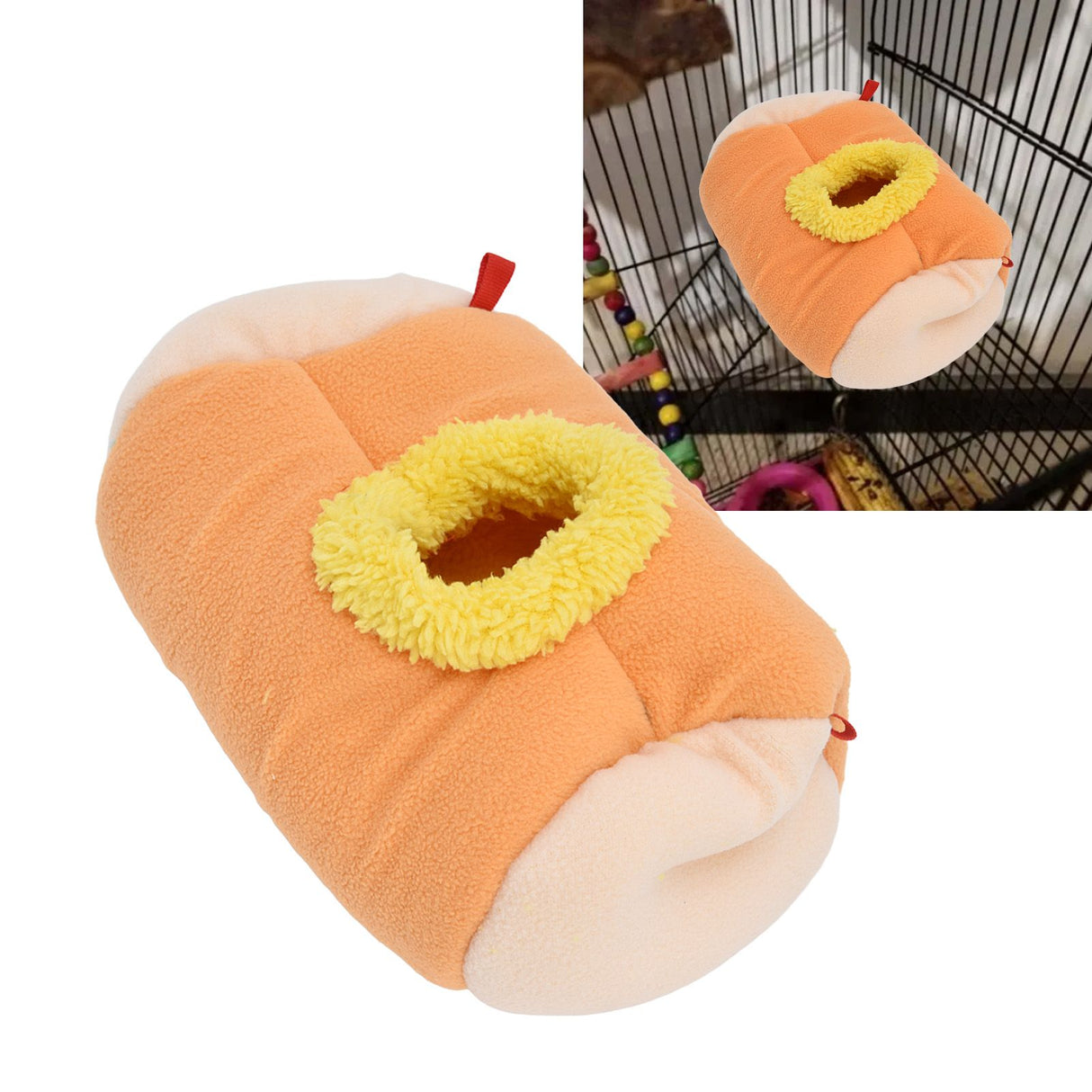 Bird Bed Hamster Golden Bear Parrot Hedgehog Mini Foldable Warmth Thick Hanging Nest