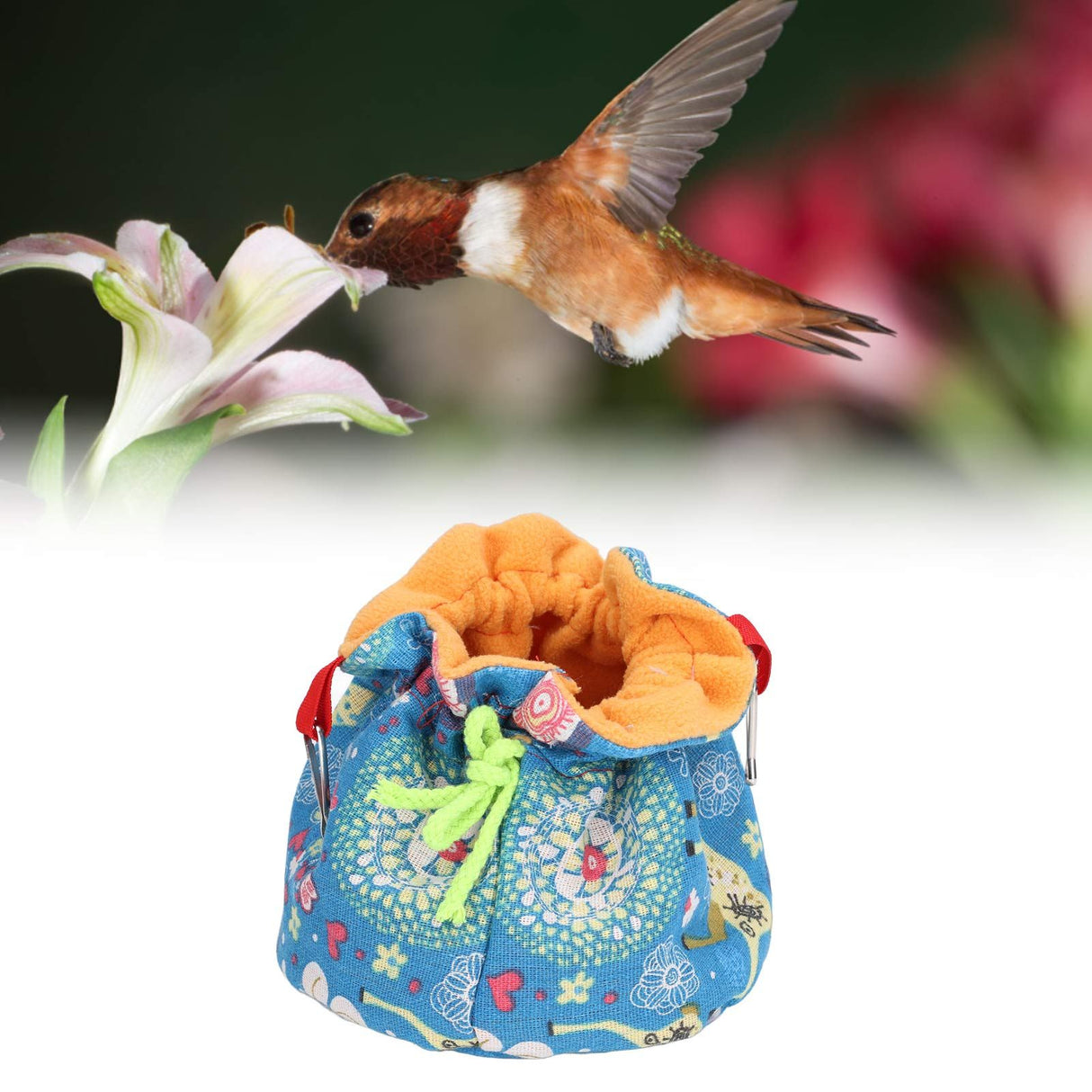 Parakeet Nest Soft Plush Warm Safe Foldable Portable Space Saving Easy Storage Bird Nest