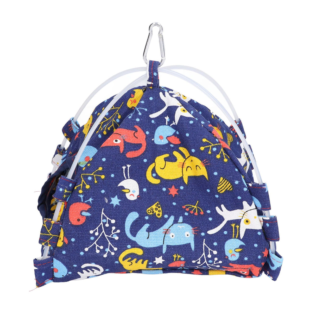 Bird Bed Hook Design Save Space Foldable Portable Soft Comfortable Hangable Bird Tent for Home Travelling