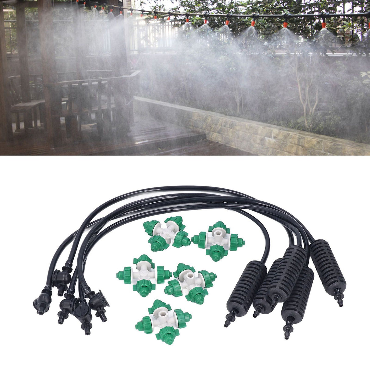 5PCS Garden Sprinklers Automatic Watering Grass Lawn 360 Degree Rotating Water Sprinkler