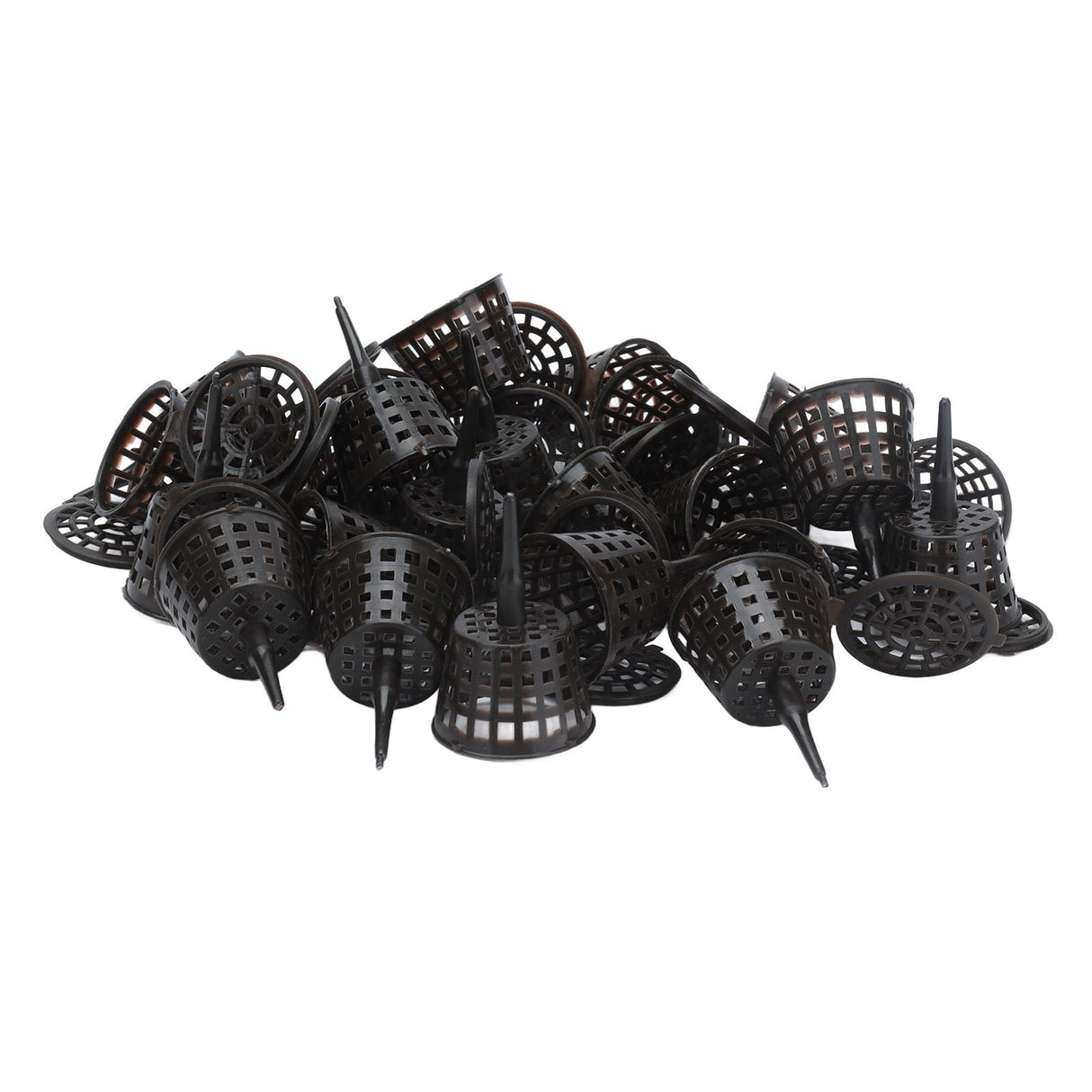 50Pcs Fertilizer Basket Plastic Sturdy Durable Planting Fertilization Box for Potted Plants Home Balconies Garden