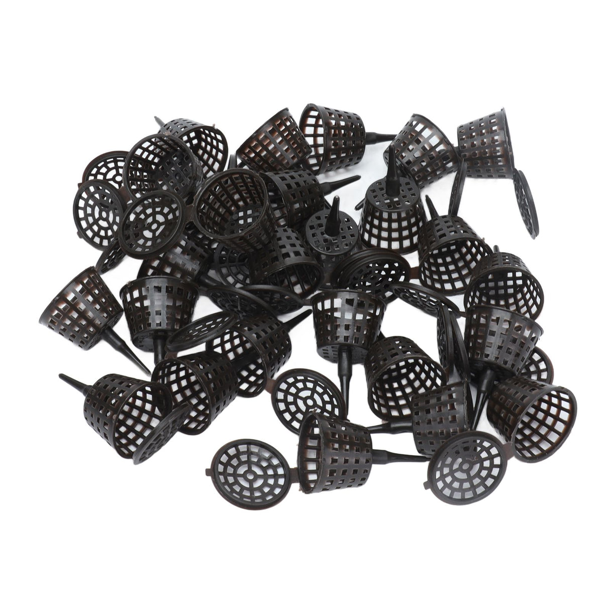 50Pcs Fertilizer Basket Plastic Sturdy Durable Planting Fertilization Box for Potted Plants Home Balconies Garden