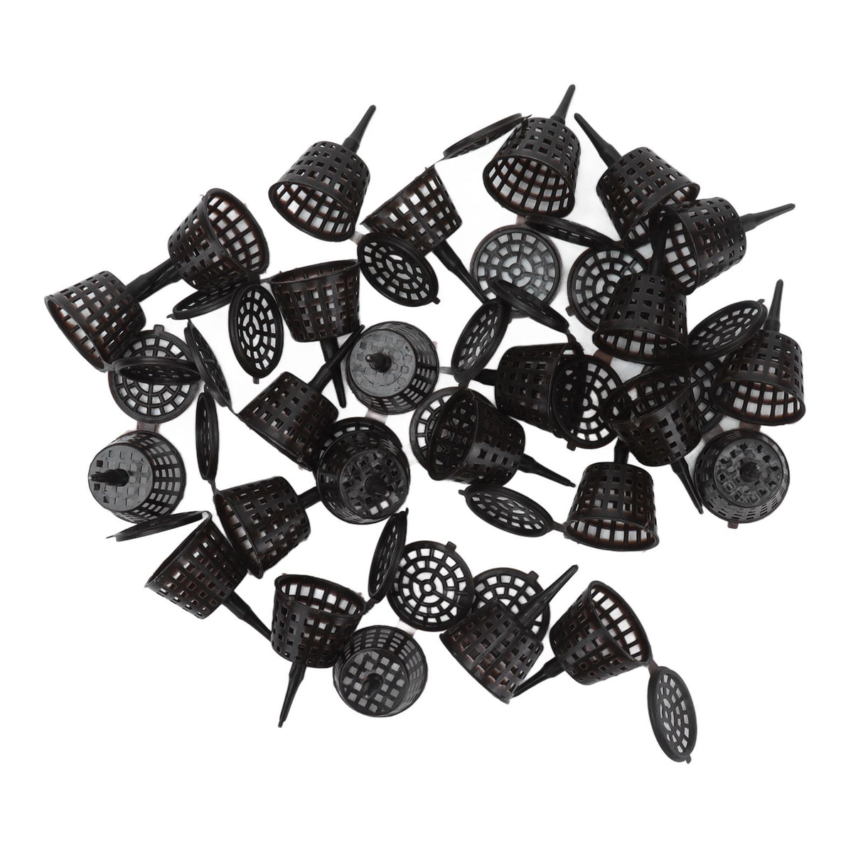 50Pcs Fertilizer Basket Plastic Sturdy Durable Planting Fertilization Box for Potted Plants Home Balconies Garden