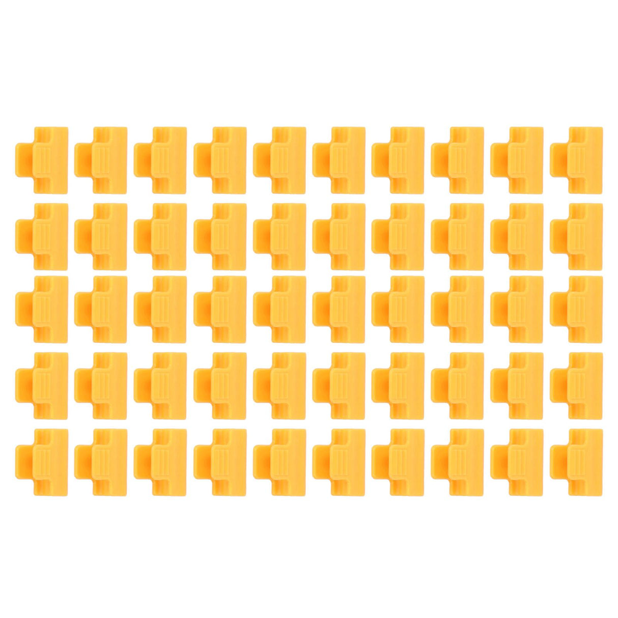 50pcs/set Shade Cloth Clips Rust Resistance Steel Wire Pressure Film Clip for Greenhouse