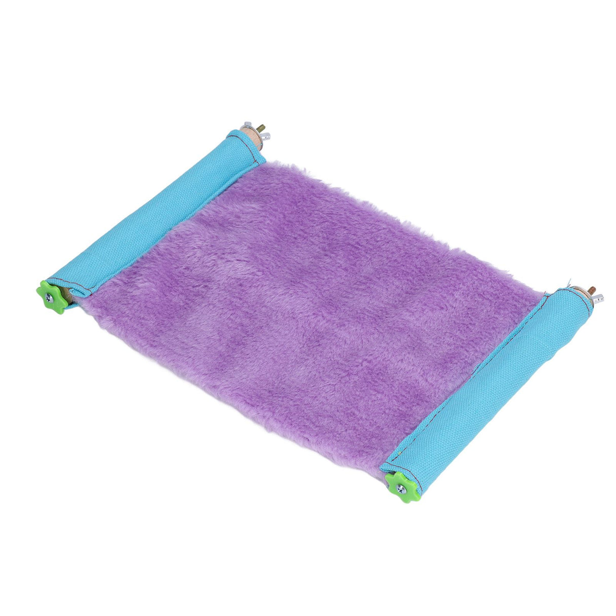 Bird Bed Chinchilla Honey Glider Flying Parrot Portable Soft Warm Hanging Hammock NestPurple