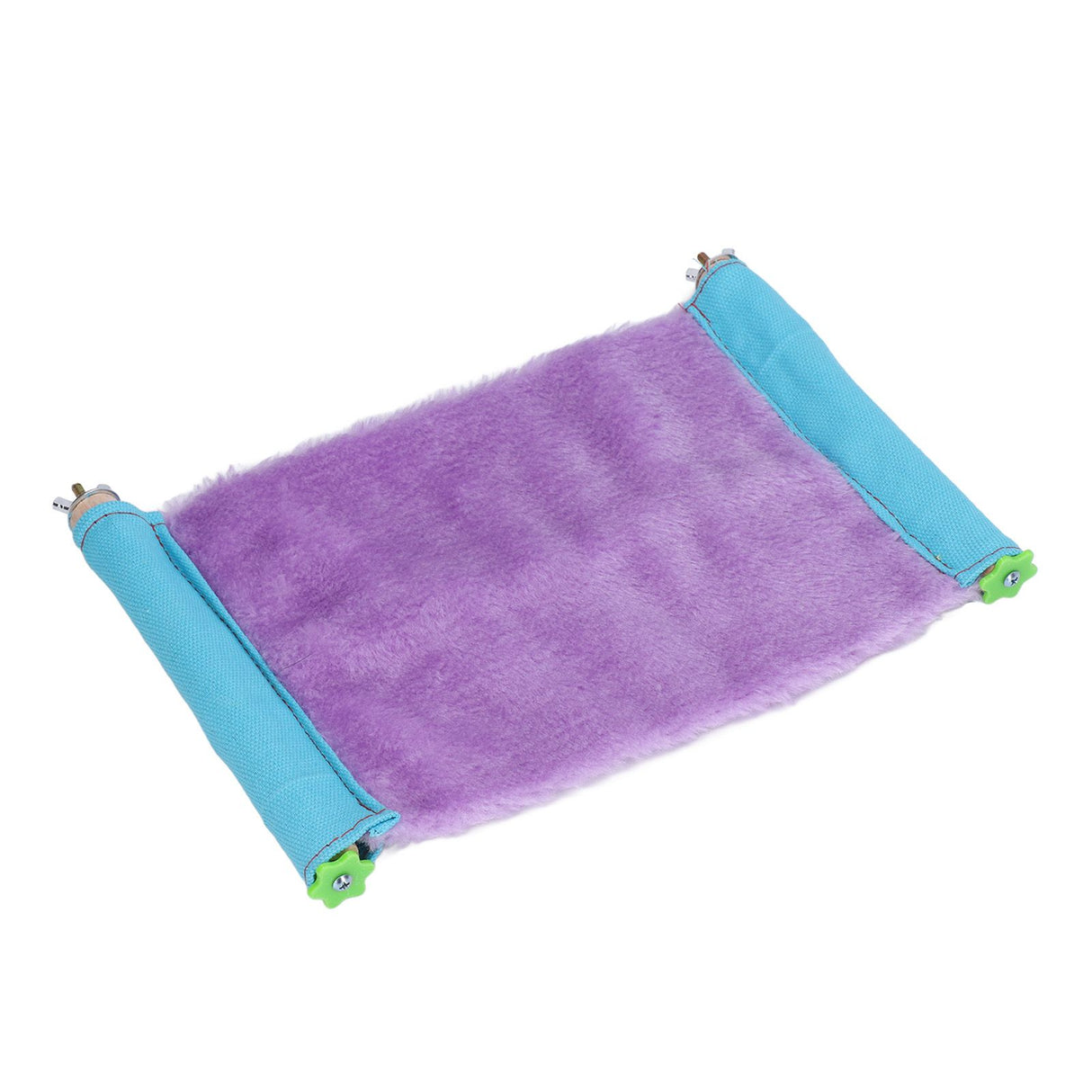 Bird Bed Chinchilla Honey Glider Flying Parrot Portable Soft Warm Hanging Hammock NestPurple