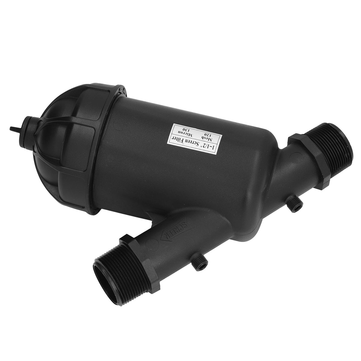 120 Mesh Drip Filter G1‑1/2 Male Thread Disc Filter for Gardening Agriculture Greenhouse Irrigation