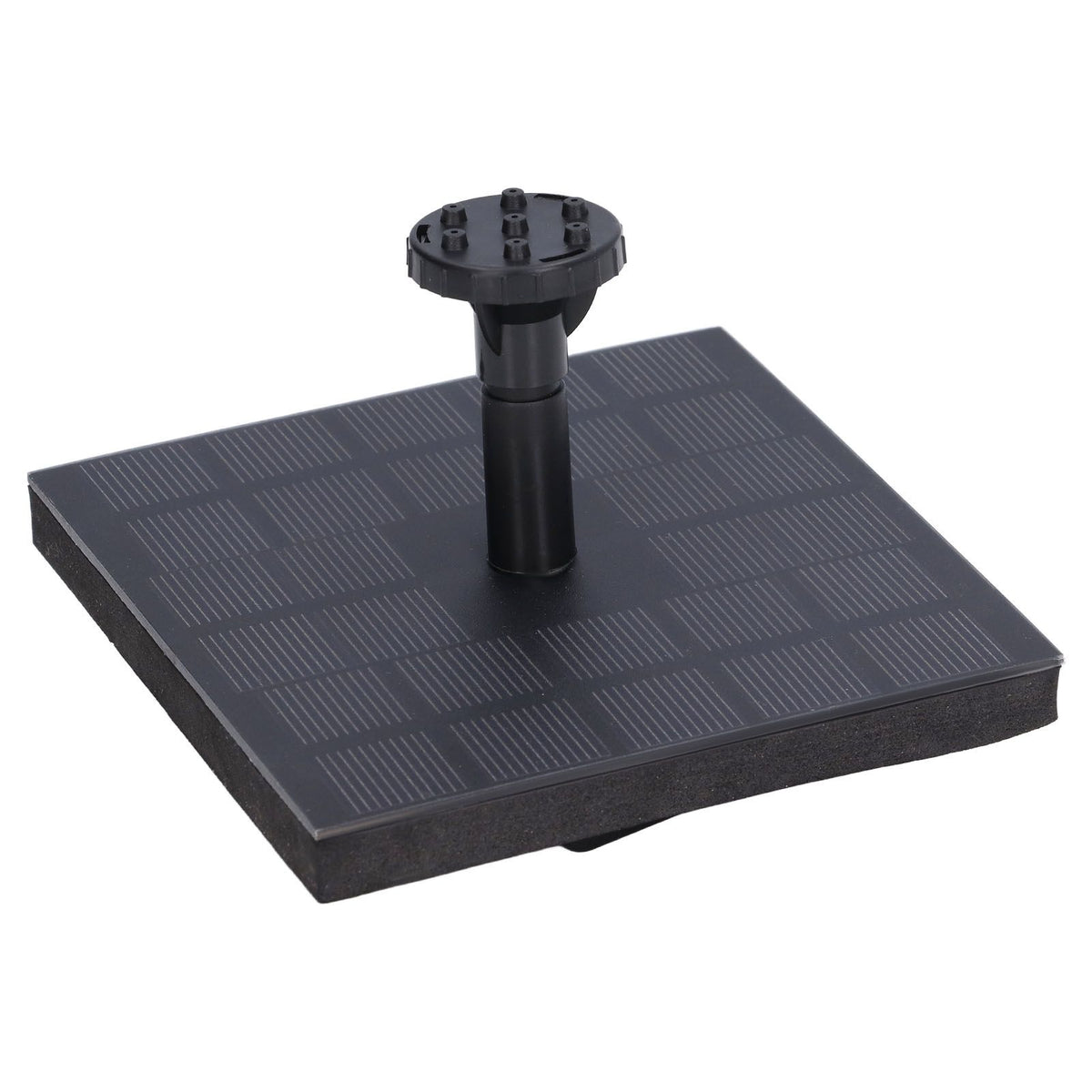 Solar Water Pump Monocrystalline Silicon Square Floating Outdoor Waterscape Fountain 7V 1.4W
