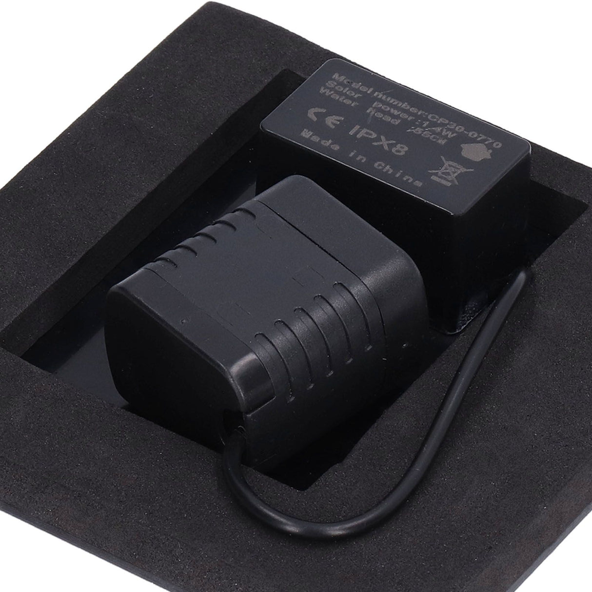 Solar Water Pump Monocrystalline Silicon Square Floating Outdoor Waterscape Fountain 7V 1.4W