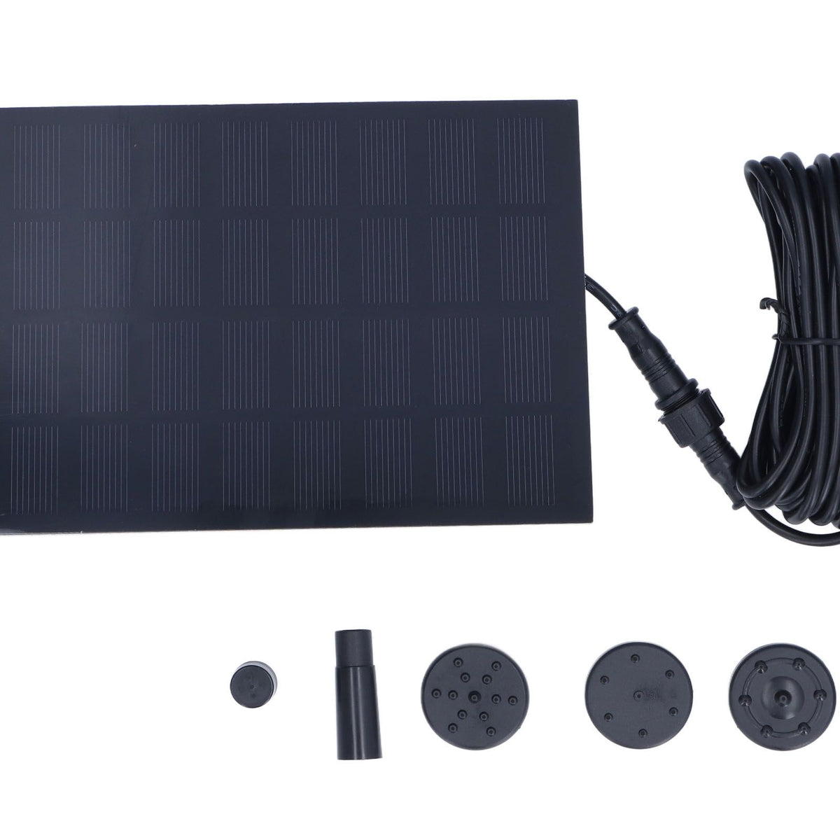 Solar Water Pump DC Brushless Monocrystalline Silicon Landscape Floating Fountain 9V 1.8W