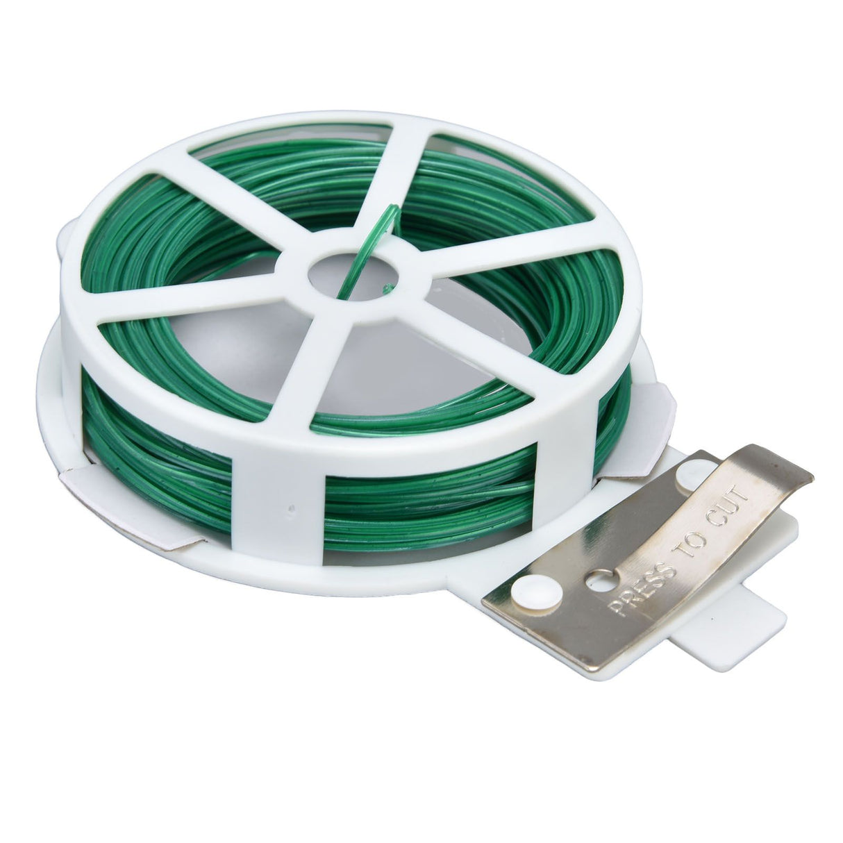 6Pcs Green Tie Wire Gardening Twist Tie Climbing Vine Tie Wire for DIY Flower Fixed Plant Support