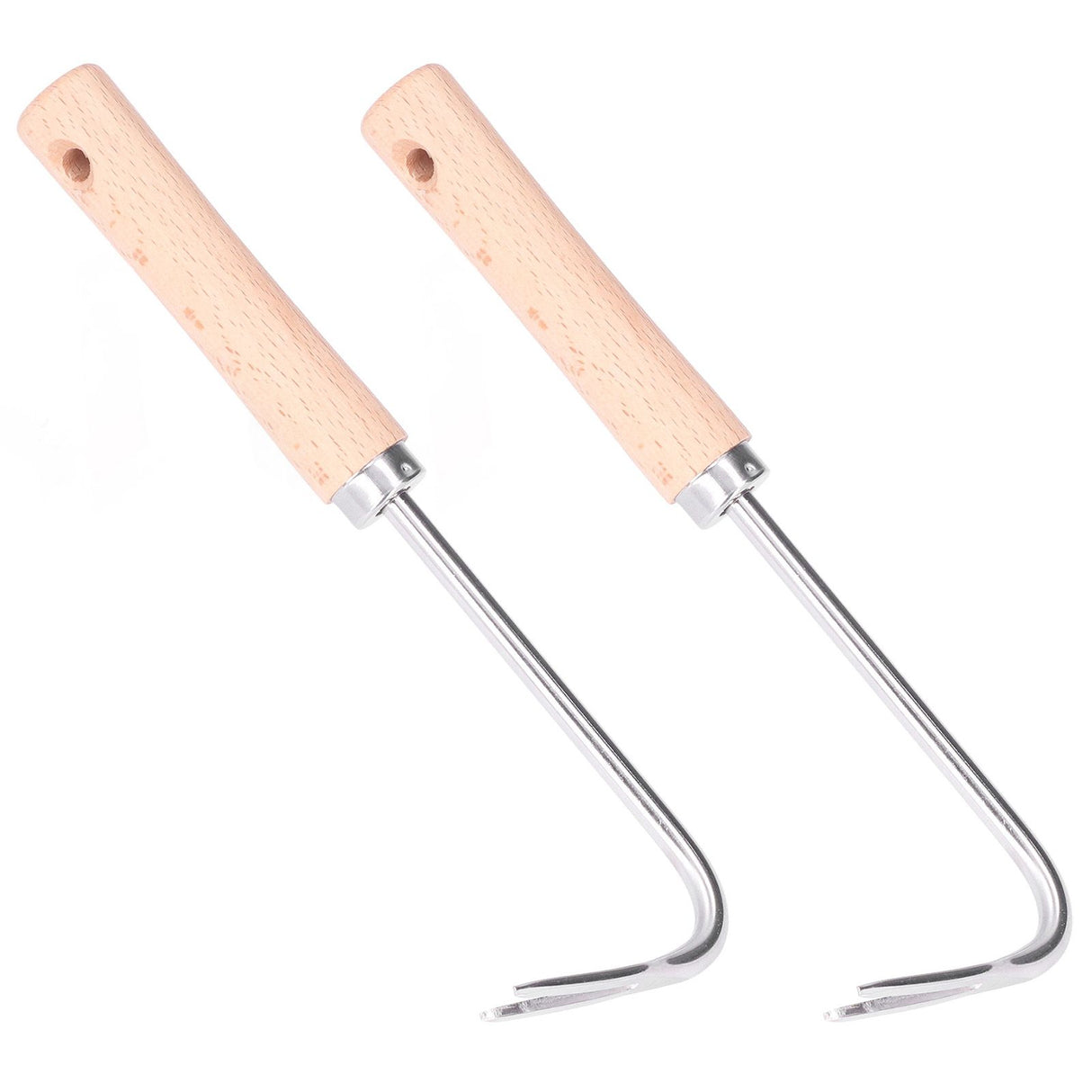 2pcs Garden Weeder Lightweight Efficient Labor Saving Ergonomic Design Small Compact Digging Supplies