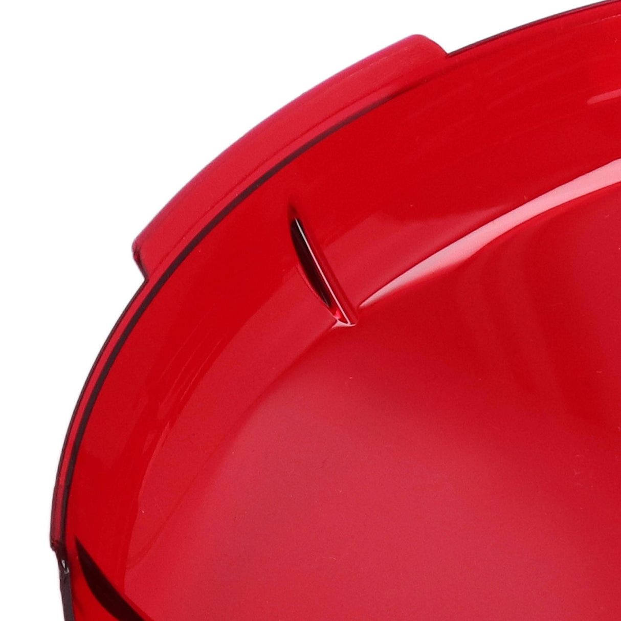 2Pcs Pool Lens Cover Plastic Red Transparent Underwater Light Lens Covers for Spa Lights 19cm