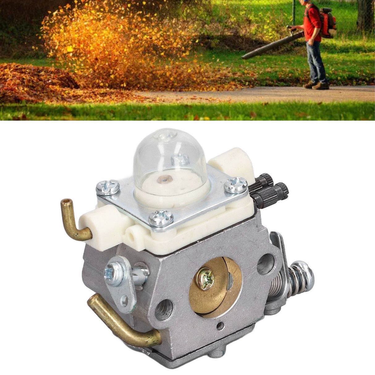 Carburetor Kit Leaf Blower Carb Accessory Replacement Tool Set for WTA‑33‑1 PB‑250