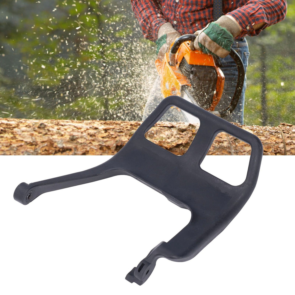 Chain Saw Brake Baffle Chain Saw Guard Plate Hand Brake Front Baffle for STIHL MS660 066 650