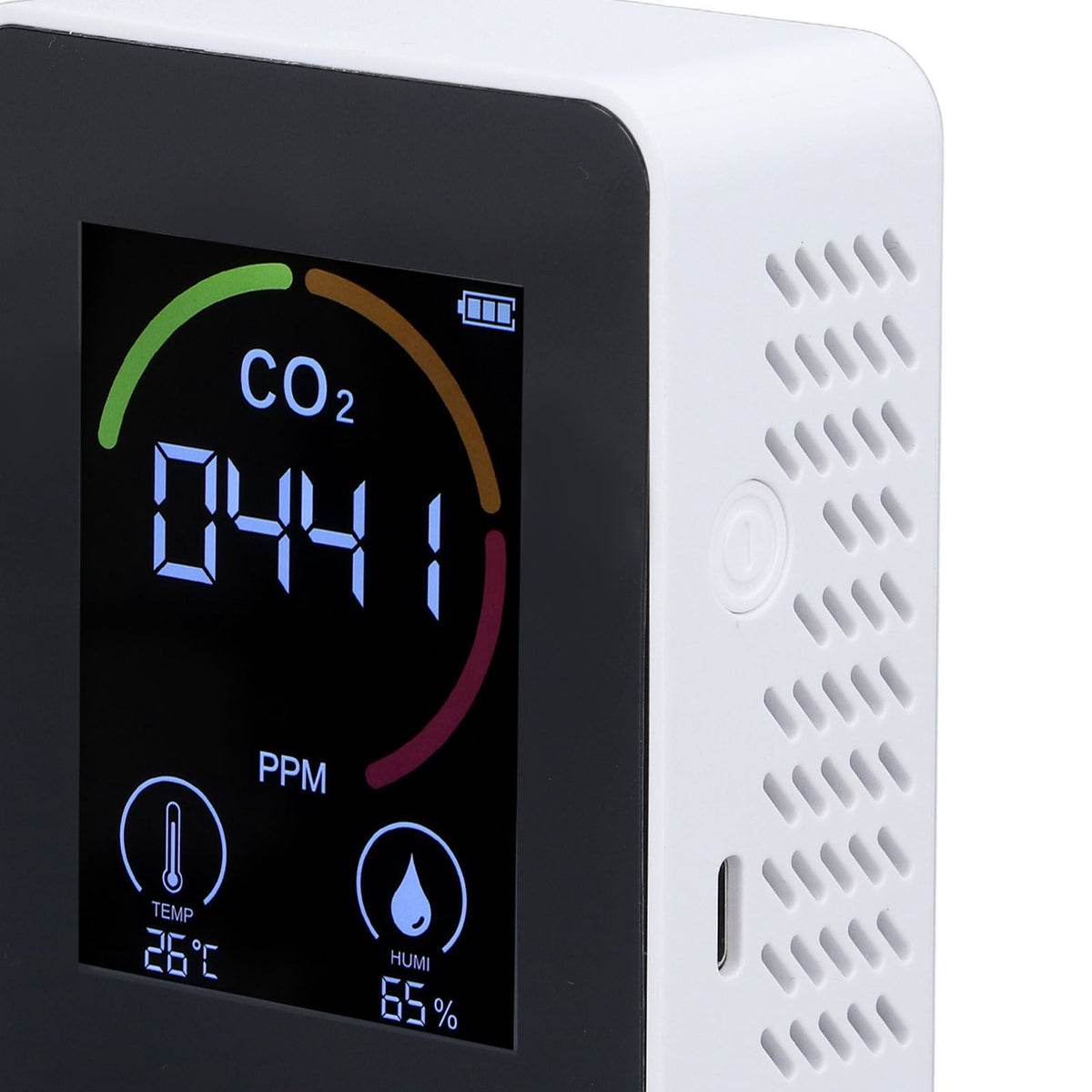 Digital Air Quality Monitor Carbon Dioxide Detector CO2 Tester Temperature Humidity Tester