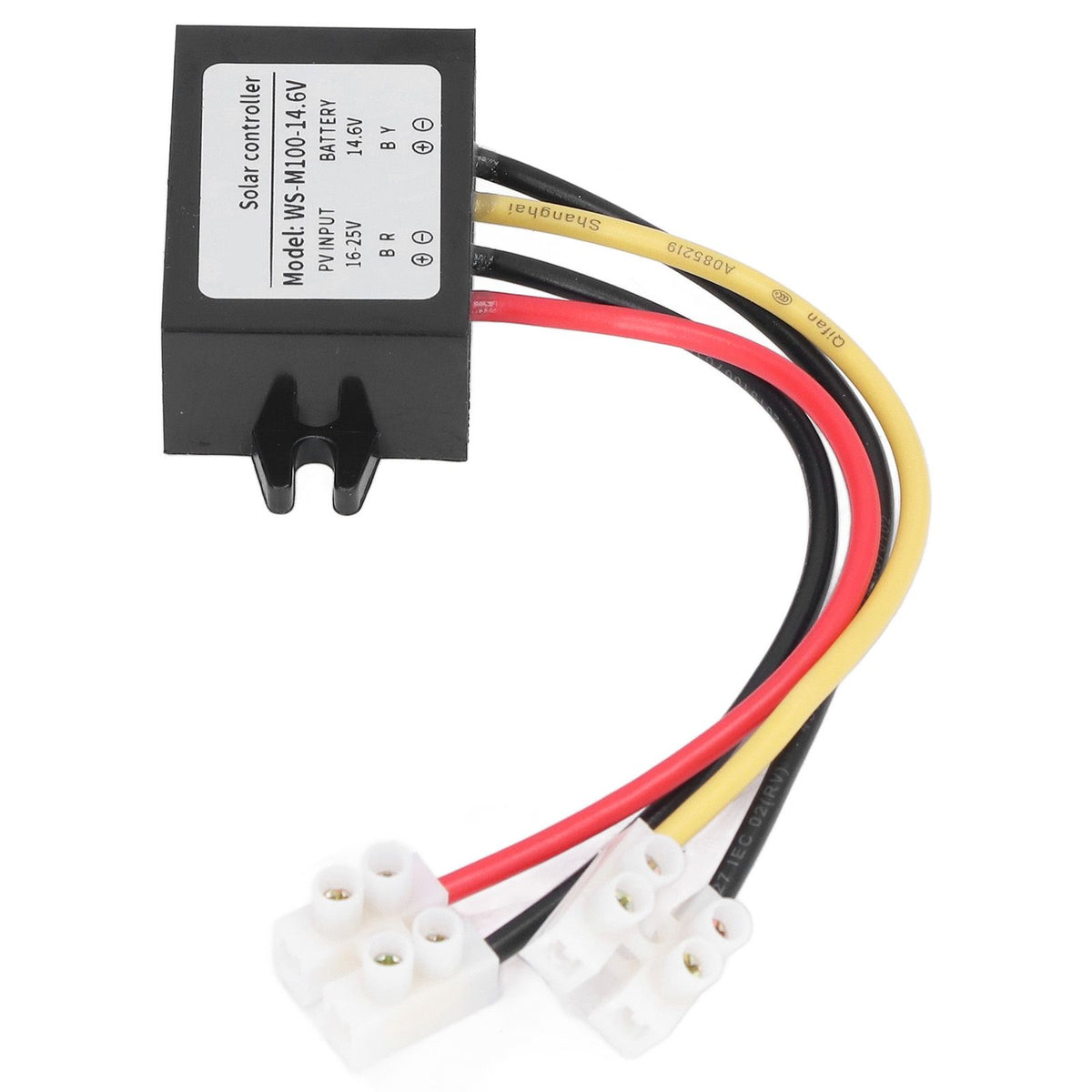 MPPT Solar Controller Protective Control Panel Switch Battery Charging Supplies 100W WS‑M100‑14.6V