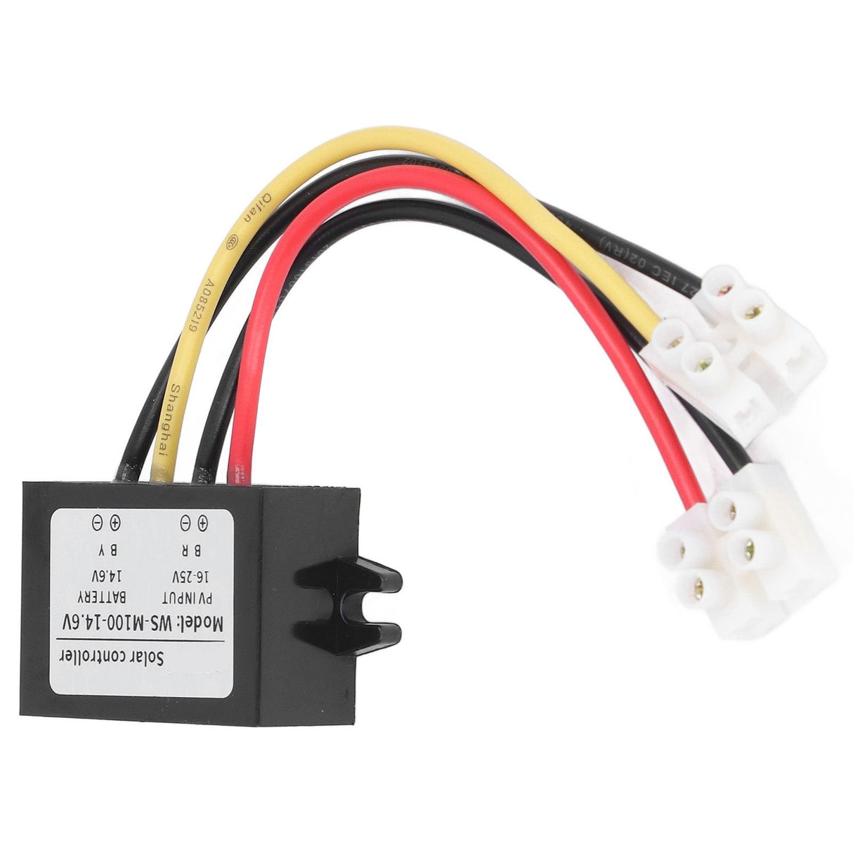 MPPT Solar Controller Protective Control Panel Switch Battery Charging Supplies 100W WS‑M100‑14.6V
