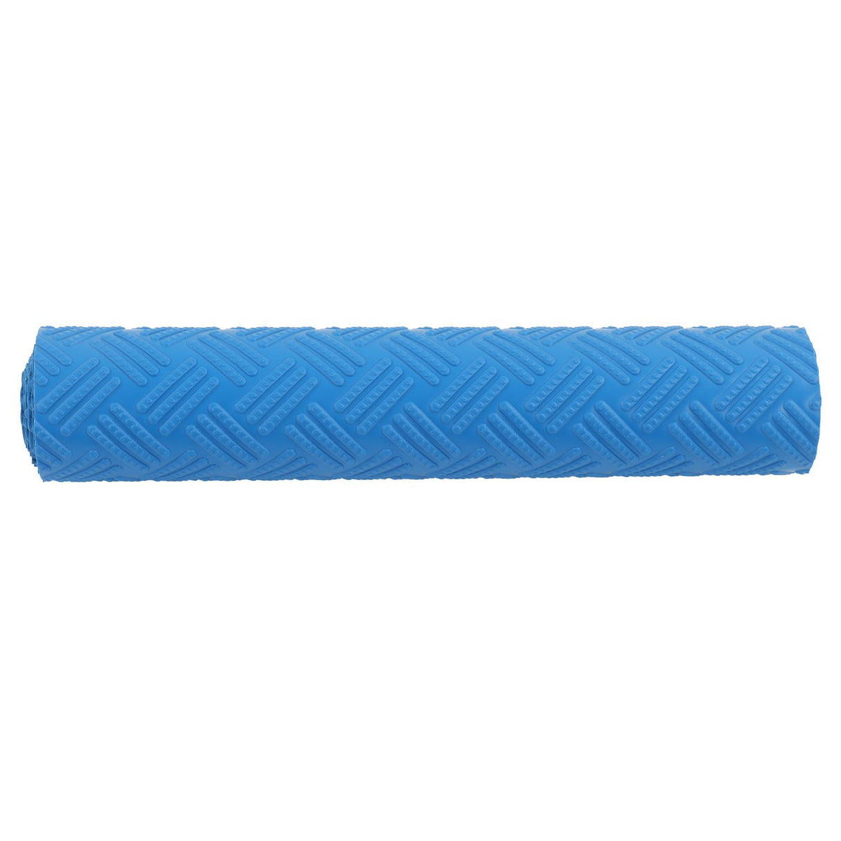 Swimming Pool Protective Ladder Mat Non Slip Replacement Ladder Rubber Pad Blue for Pools Wavy Pattern