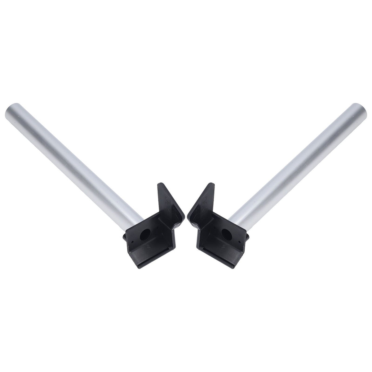 2Pcs Greenhouse Rain Gutter Drains Silver Drainage Downpipe Gutter Kit Gutter Water Butt Pipe Kit