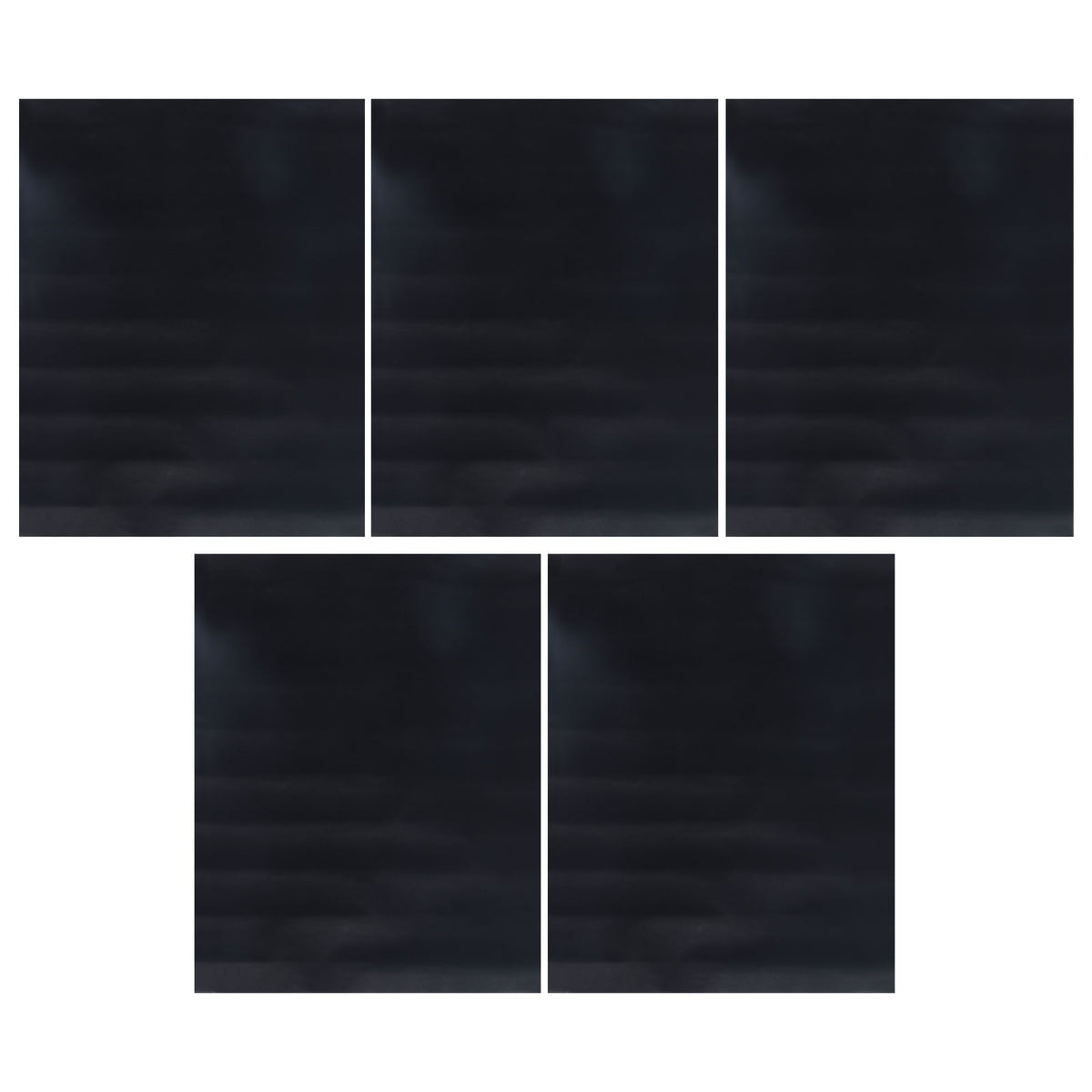 5Pcs Barbecue Grill Mat Rectangle PTFE Reusable Non Stick Fryer Mat for Frying Cooking Grilling