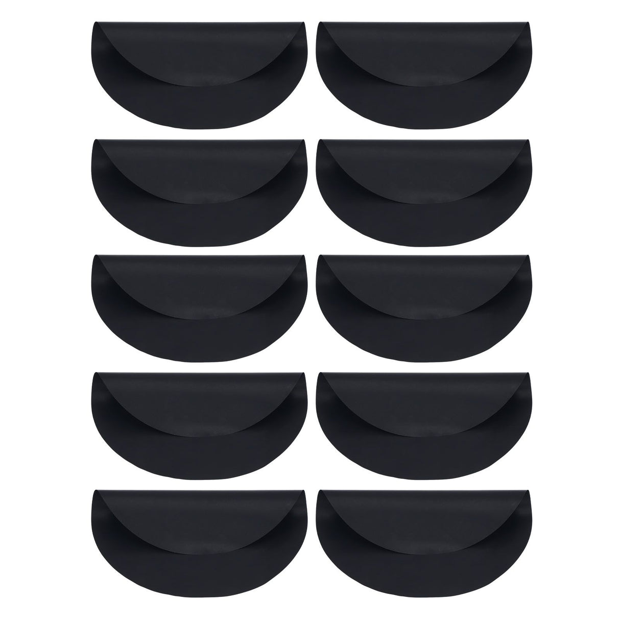 10Pcs Round Barbecue Grill Mat PTFE Reusable Non Stick High Temperature Resistant Fryer Mat for Frying Cooking Grilling