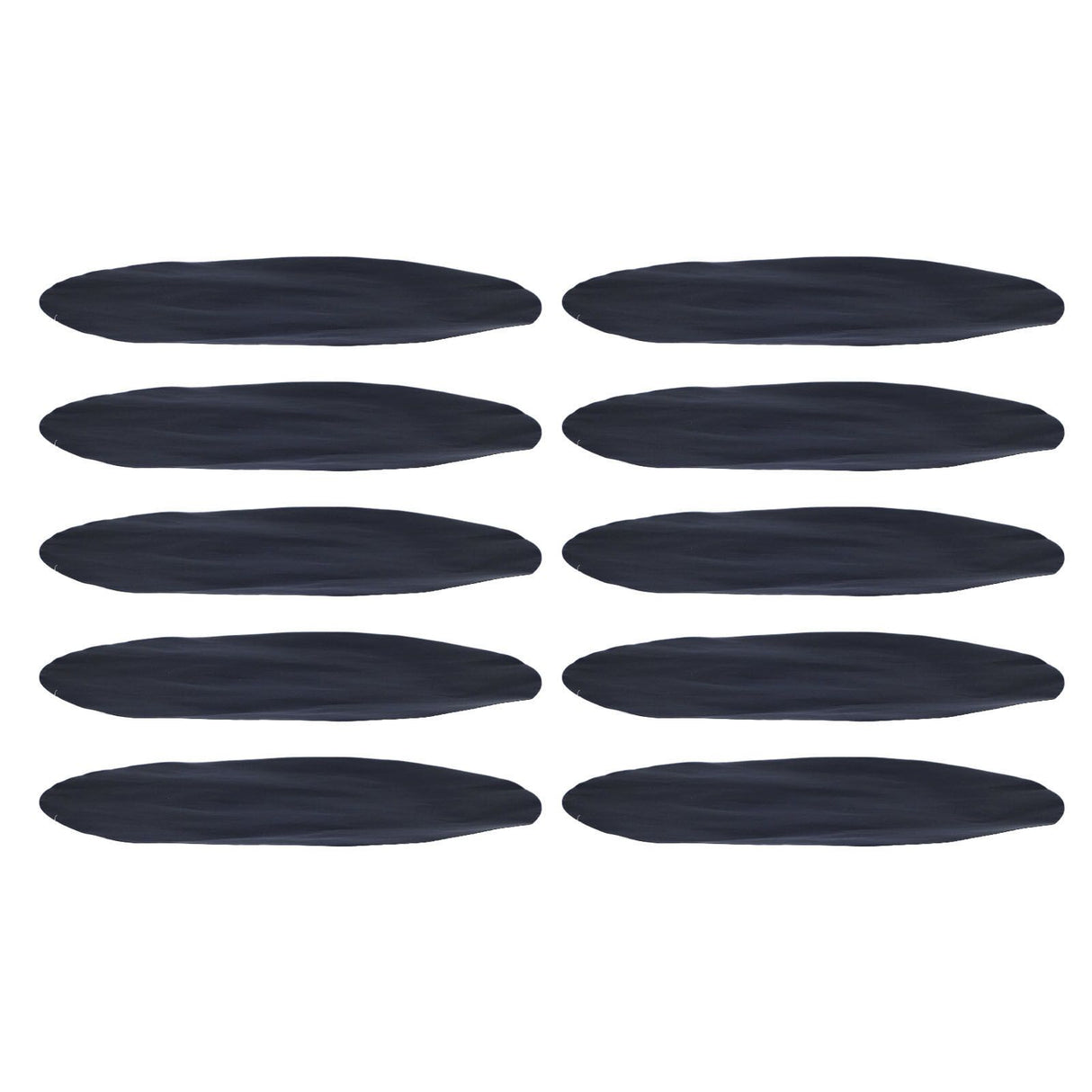 10Pcs Round Barbecue Grill Mat PTFE Reusable Non Stick High Temperature Resistant Fryer Mat for Frying Cooking Grilling