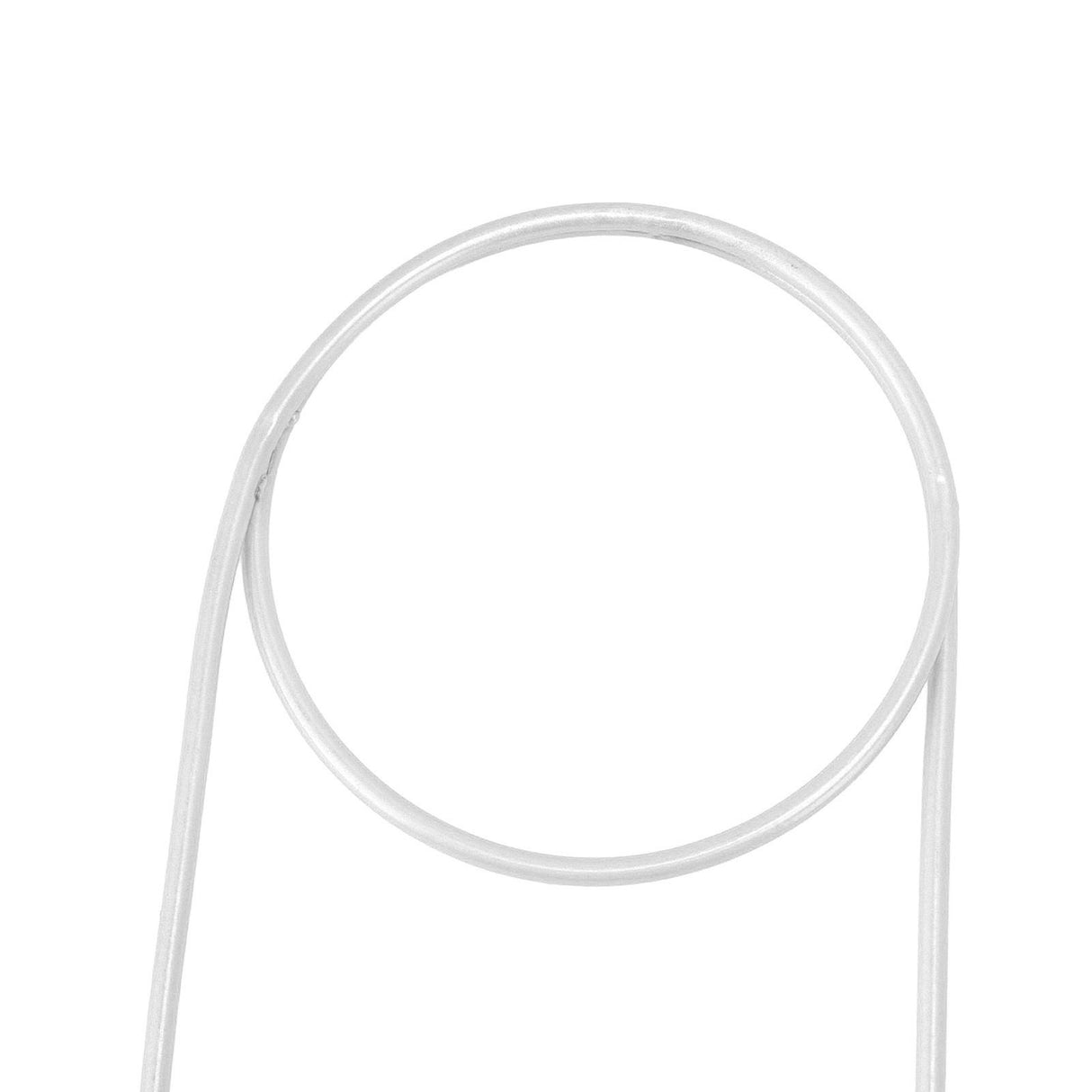 3 Pcs Plant Trellis 40cm Wrought Iron Metal Plant Climbing Trellis Indoor Green Plant Potted Flower Arrangement Bracket White