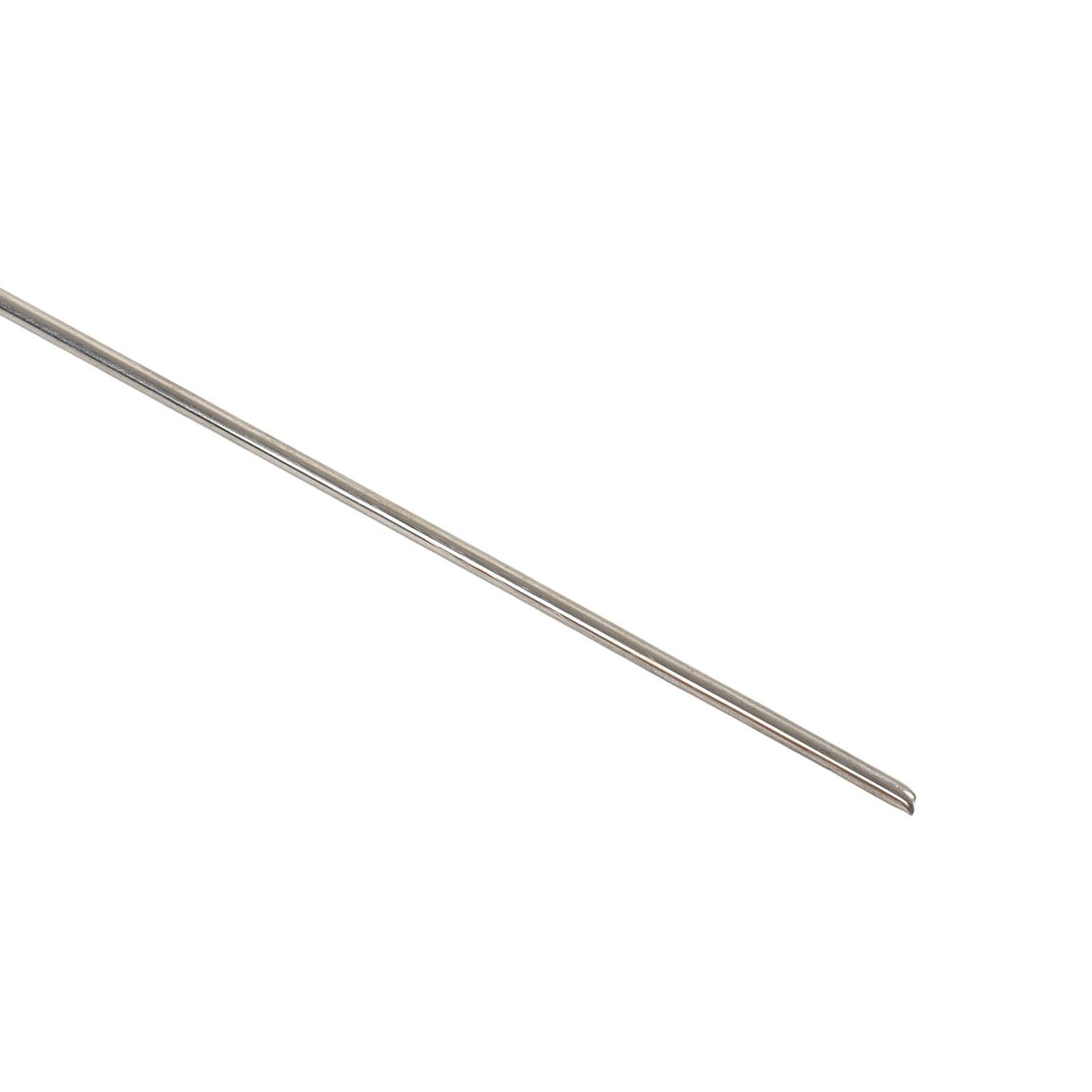 10pcs Barbecue Skewers Wooden Handle Stainless Steel BBQ Kabob Sticks for Outdoor Barbecue 11.8in