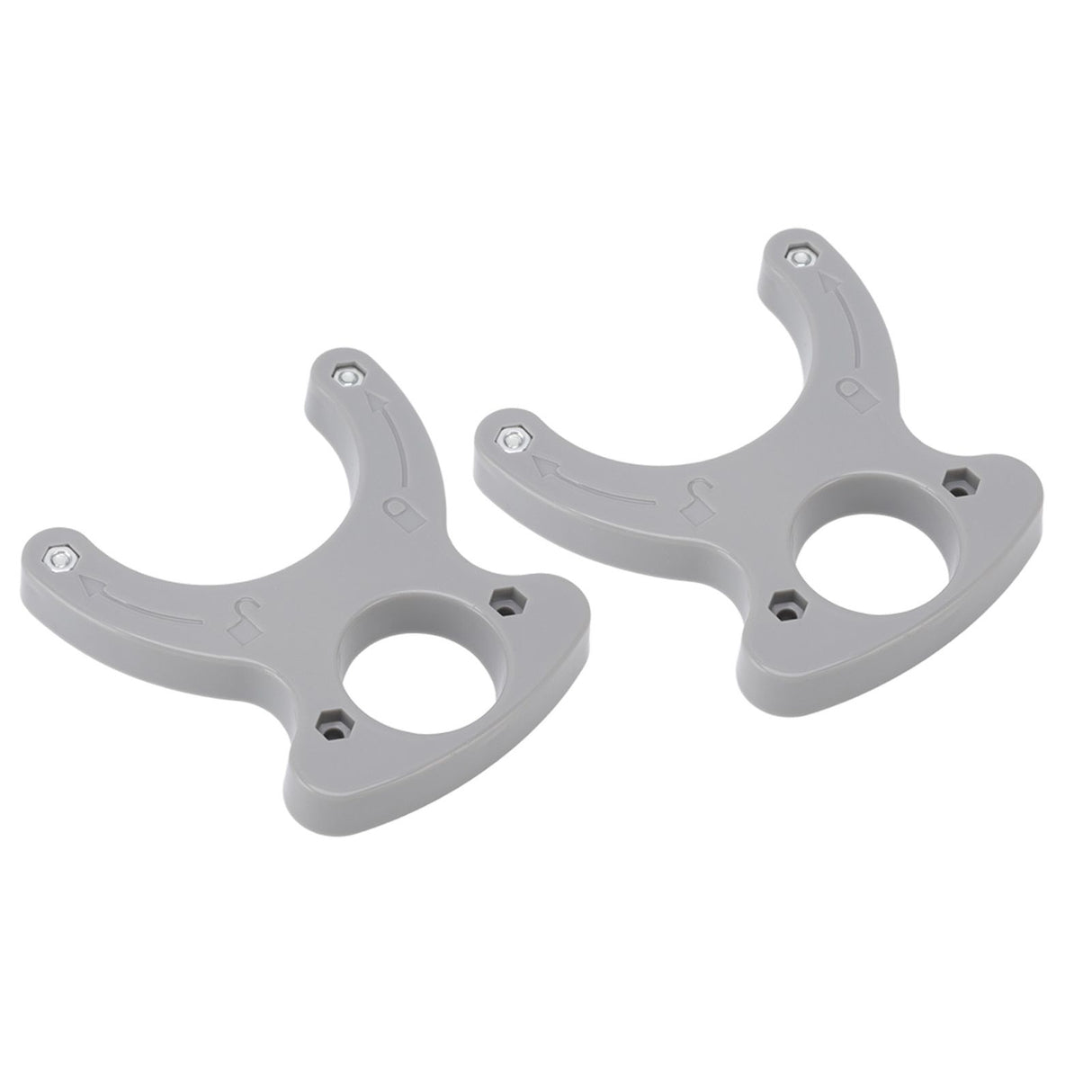 2Pcs Router Table Insert Plate Wrench High Accuracy Portable Plastic Ring Wrench for Woodworking Wood Router Table