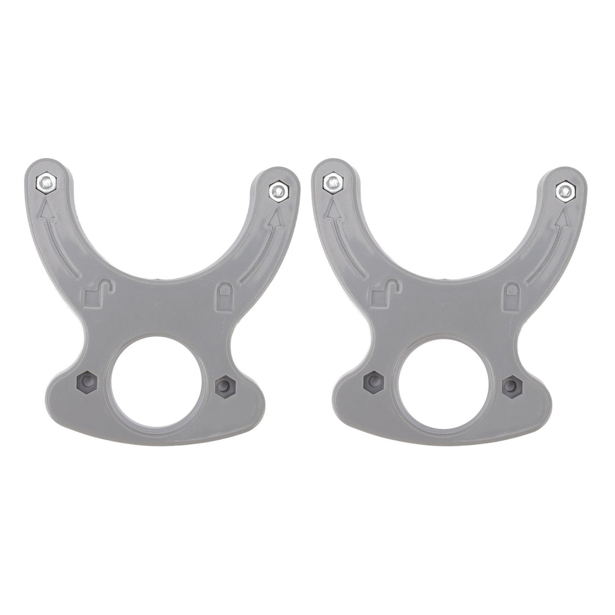 2Pcs Router Table Insert Plate Wrench High Accuracy Portable Plastic Ring Wrench for Woodworking Wood Router Table