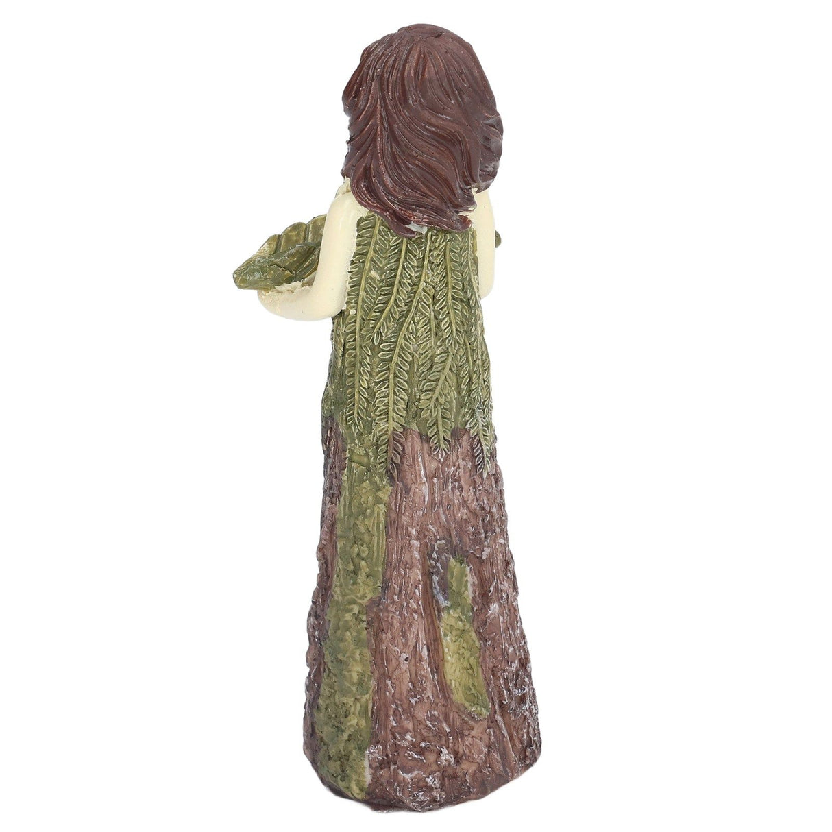 Fairy Statue Bird Feeder Resin Attractive Beautiful Goddess Statuary Bird Feeder for Outdoor Gardens