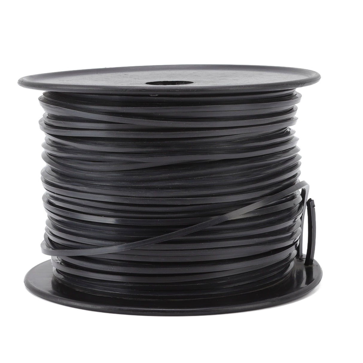 3.3mm/0.13in Square String Trimmer Line High Efficiency Nylon Black Grass Trimmer Line Replacement for Husqvarna 100m/328.1ft